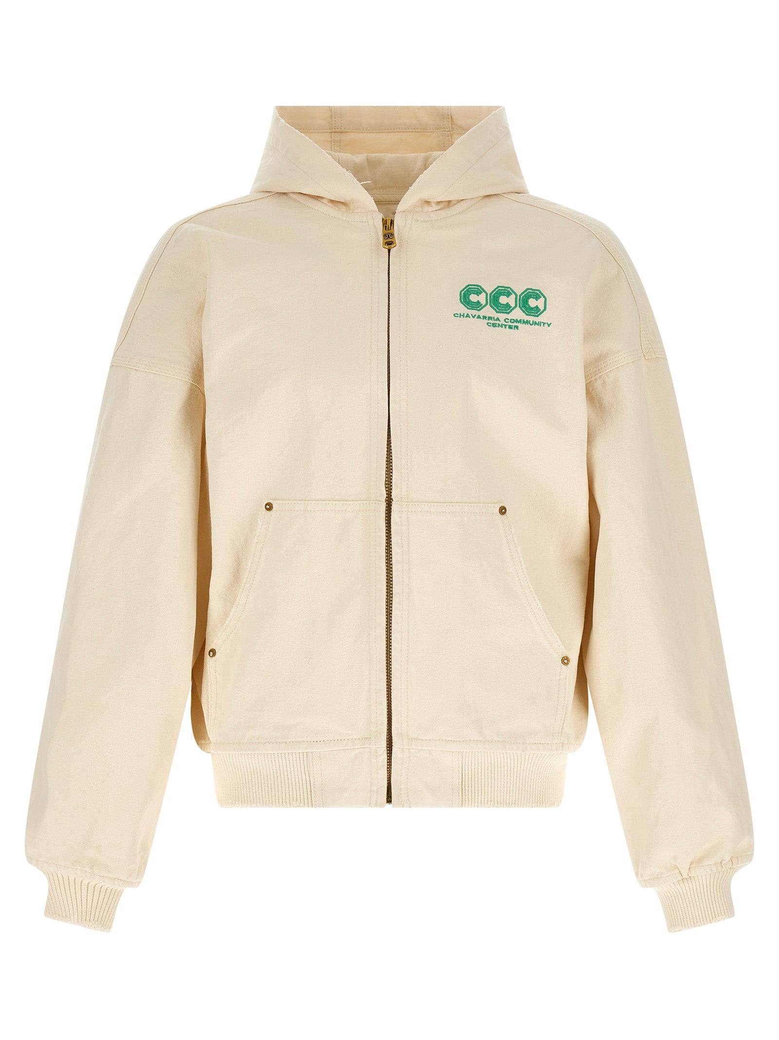 Willy Chavarria Men 'Juggernaut Workwear' Hoodie WILLY CHAVARRIA