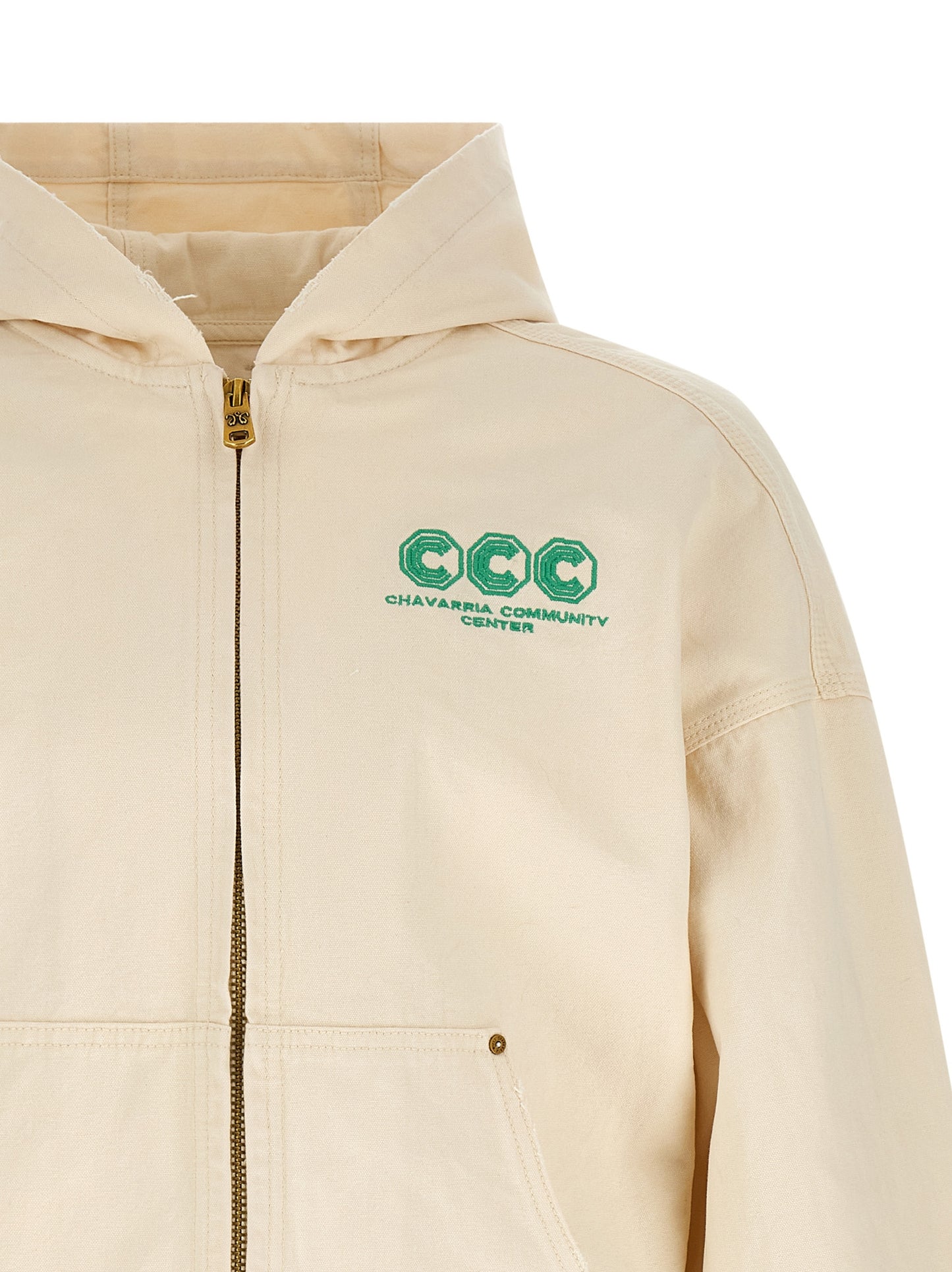 Willy Chavarria Men 'Juggernaut Workwear' Hoodie WILLY CHAVARRIA