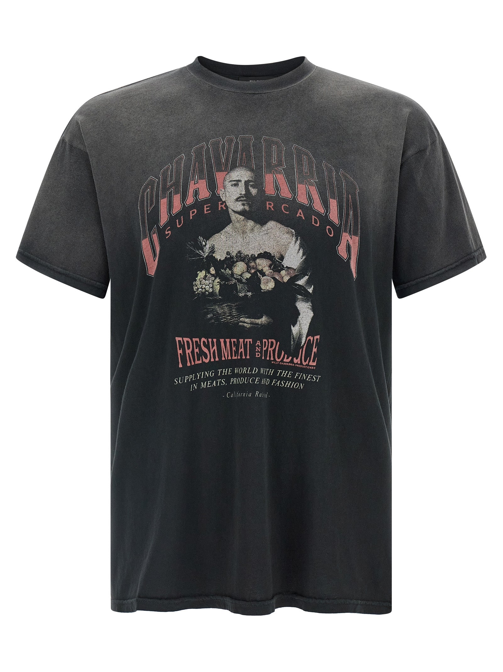 Willy Chavarria Men 'San Chachi Produce' T-Shirt WILLY CHAVARRIA