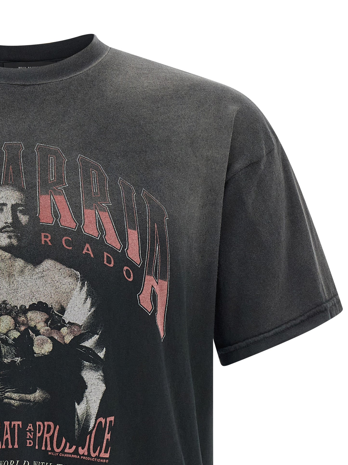 Willy Chavarria Men 'San Chachi Produce' T-Shirt WILLY CHAVARRIA
