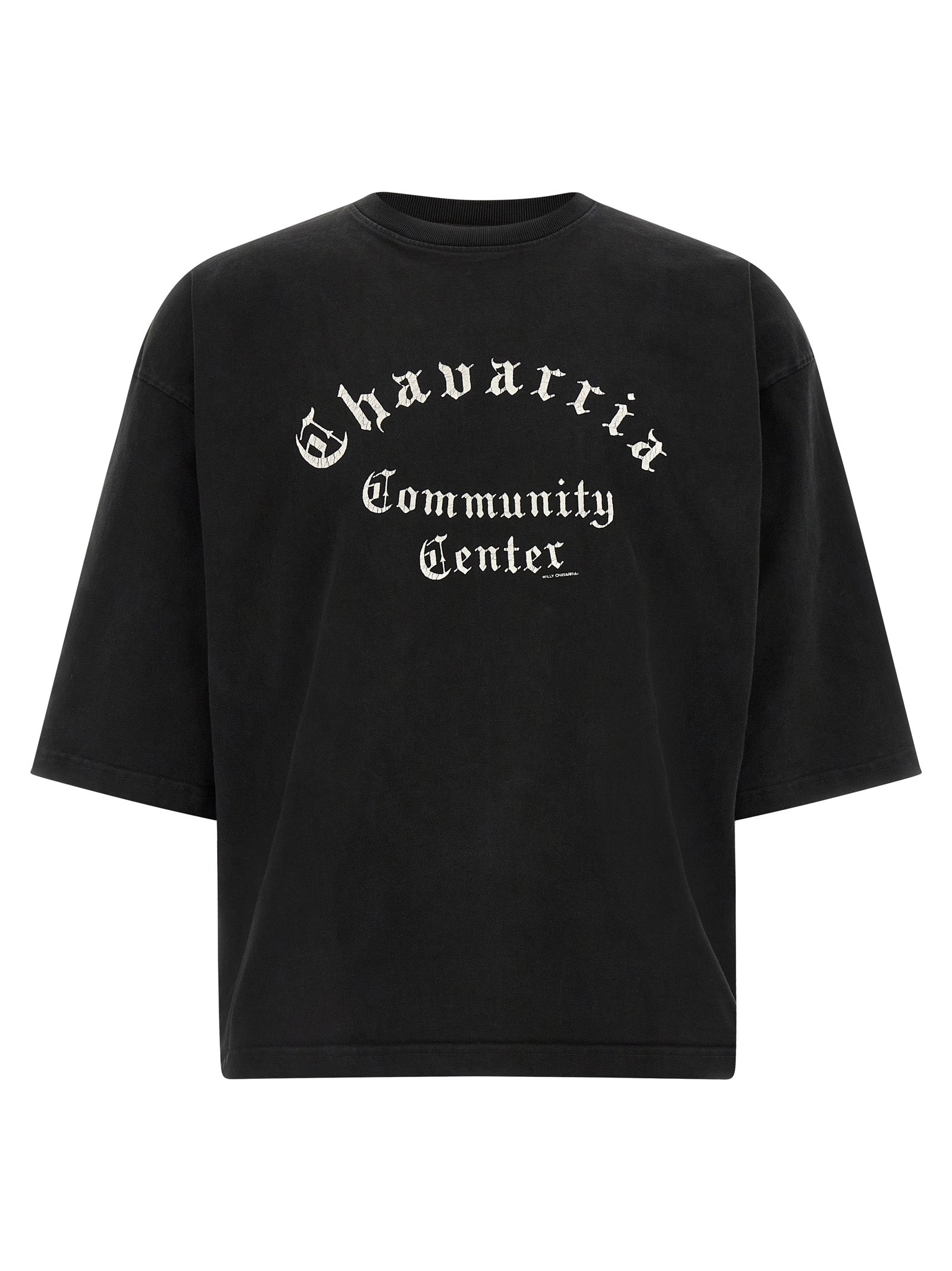 Willy Chavarria Men 'Chavarria Community Center - Buffalo' T-Shirt WILLY CHAVARRIA