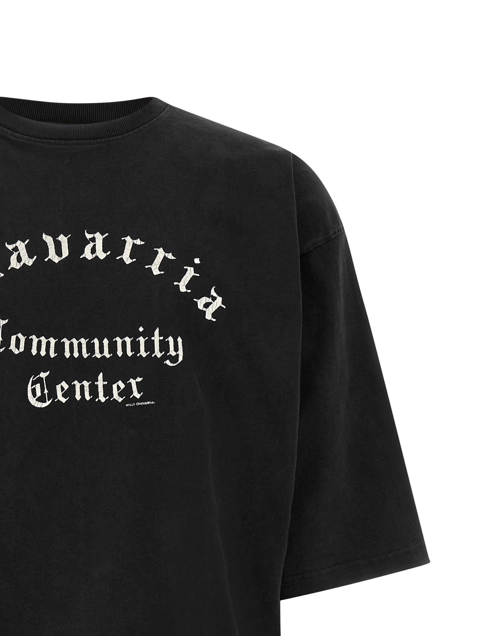 Willy Chavarria Men 'Chavarria Community Center - Buffalo' T-Shirt WILLY CHAVARRIA
