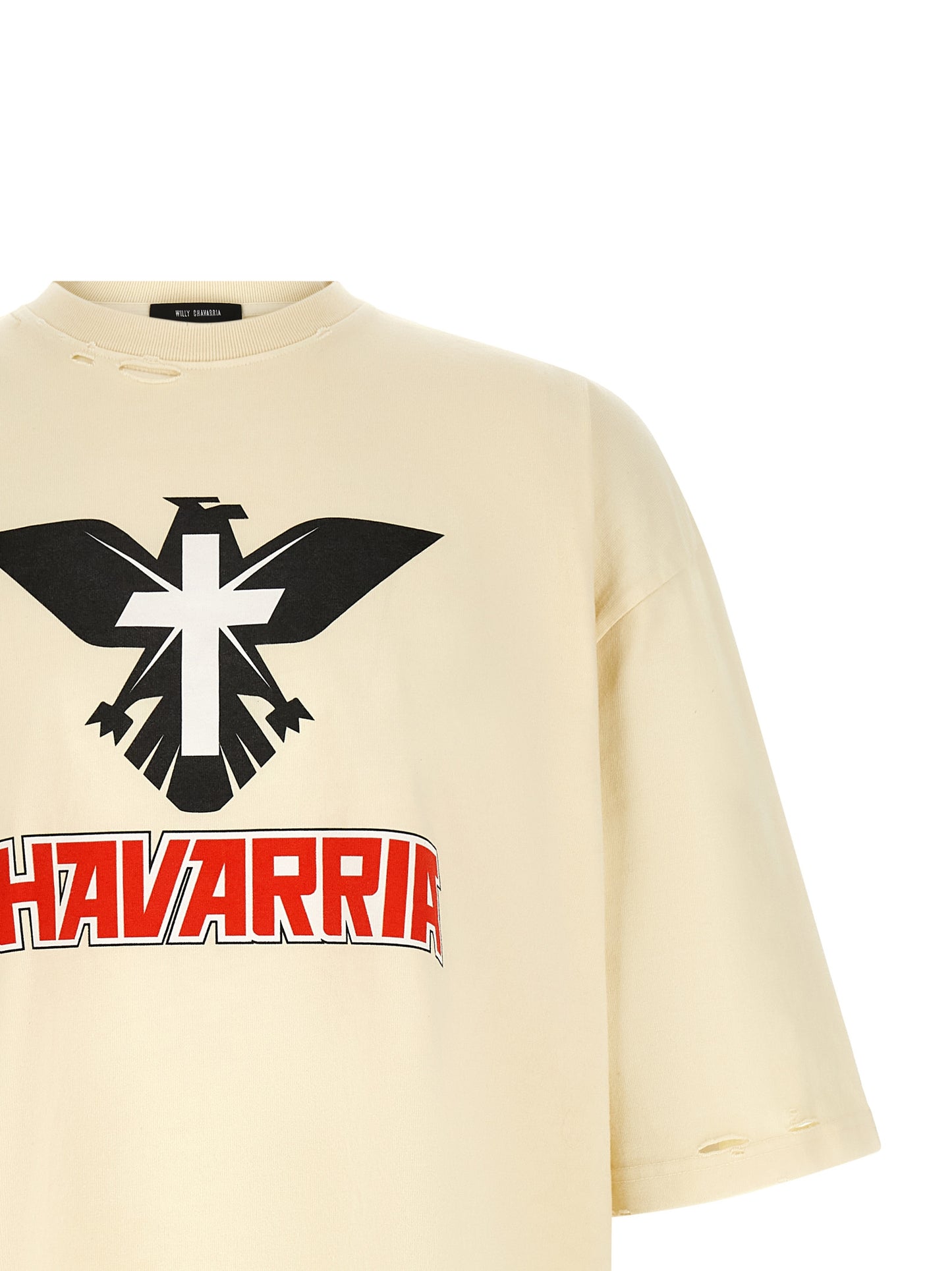 Willy Chavarria Men 'Aguila Buffalo' T-Shirt WILLY CHAVARRIA