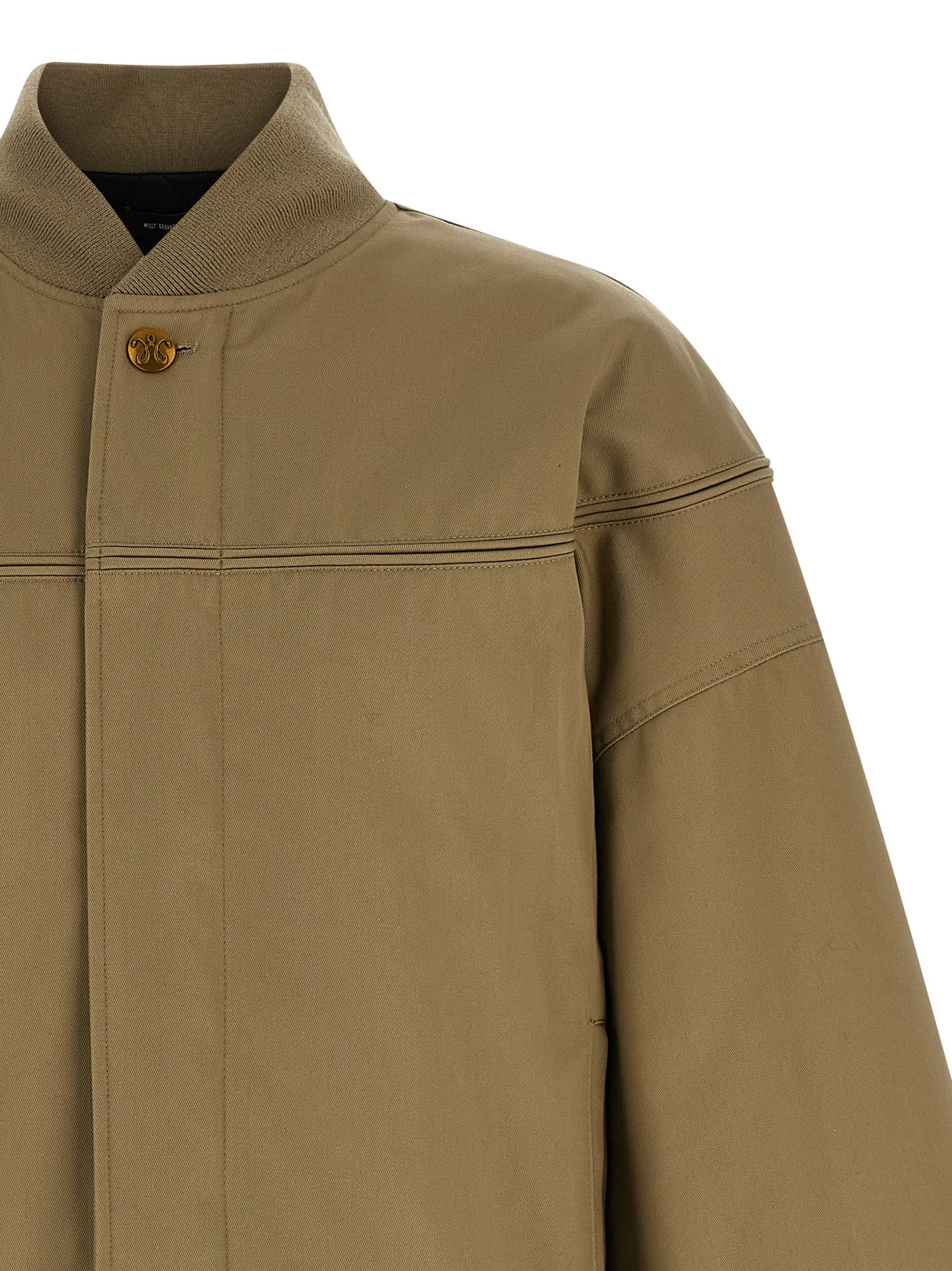 Willy Chavarria Men 'Gas Station' Bomber Jacket WILLY CHAVARRIA