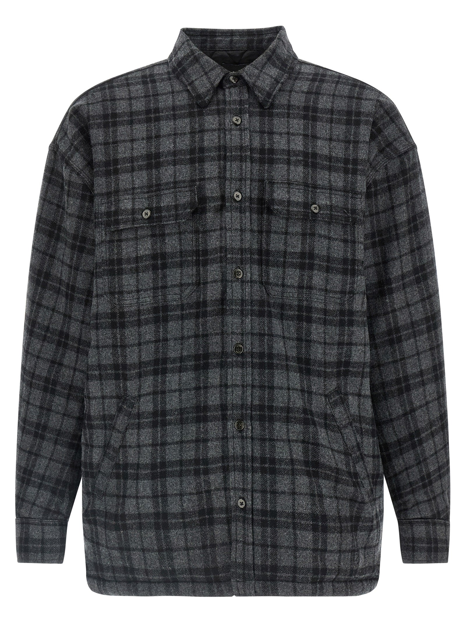 Willy Chavarria Men Padded Overshirt WILLY CHAVARRIA