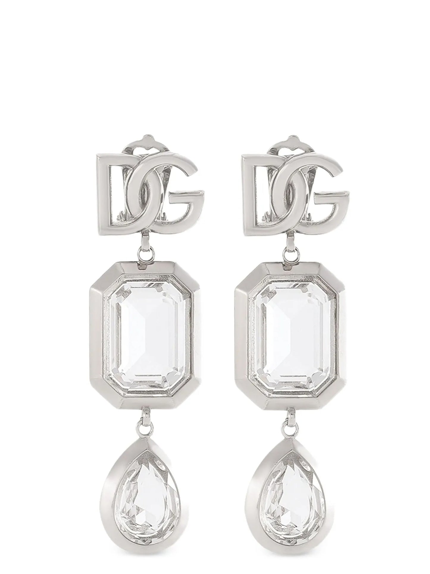 Dolce & Gabbana Women Pendant Earrings With Crystals DOLCE & GABBANA
