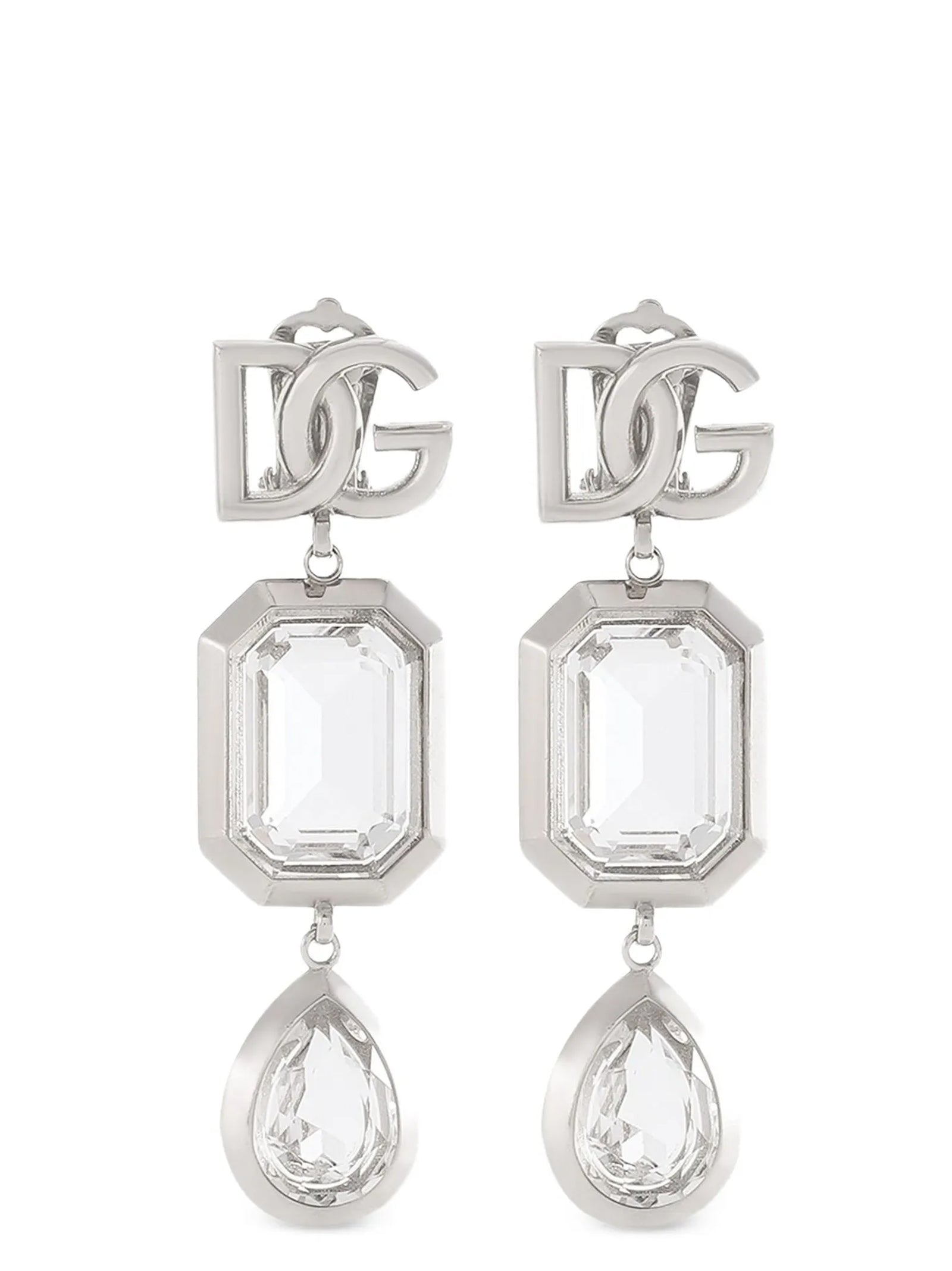 Dolce & Gabbana Women Pendant Earrings With Crystals DOLCE & GABBANA