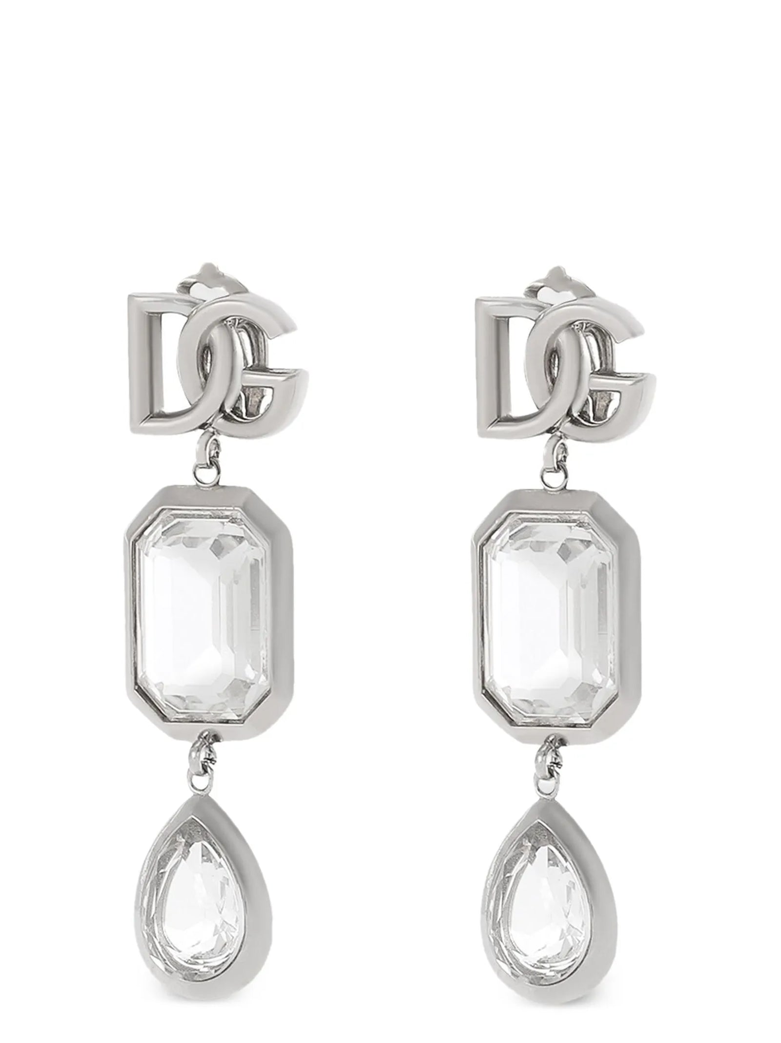 Dolce & Gabbana Women Pendant Earrings With Crystals DOLCE & GABBANA