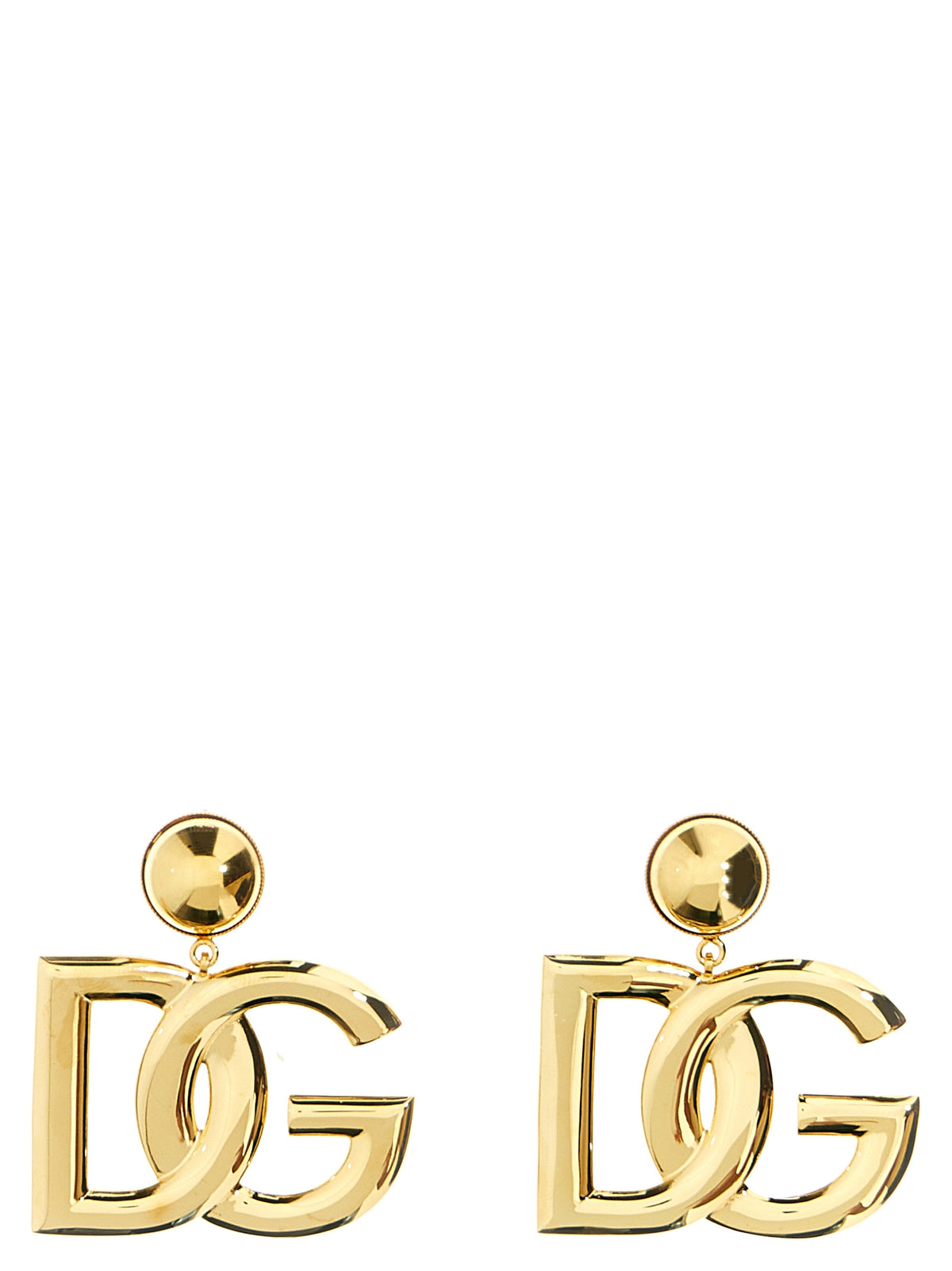 Dolce & Gabbana Women Crystal Logo Earrings DOLCE & GABBANA