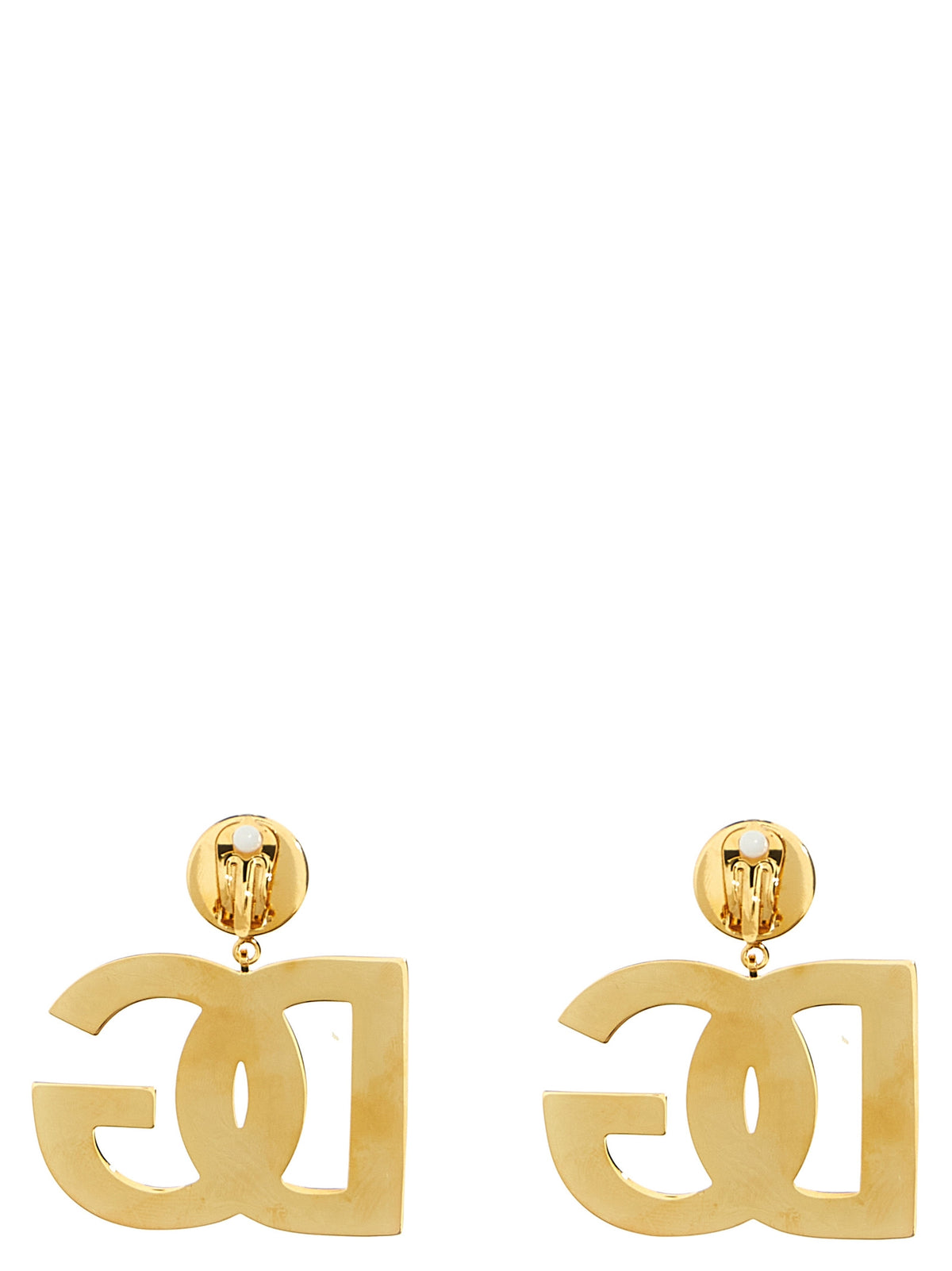 Dolce & Gabbana Women Crystal Logo Earrings DOLCE & GABBANA