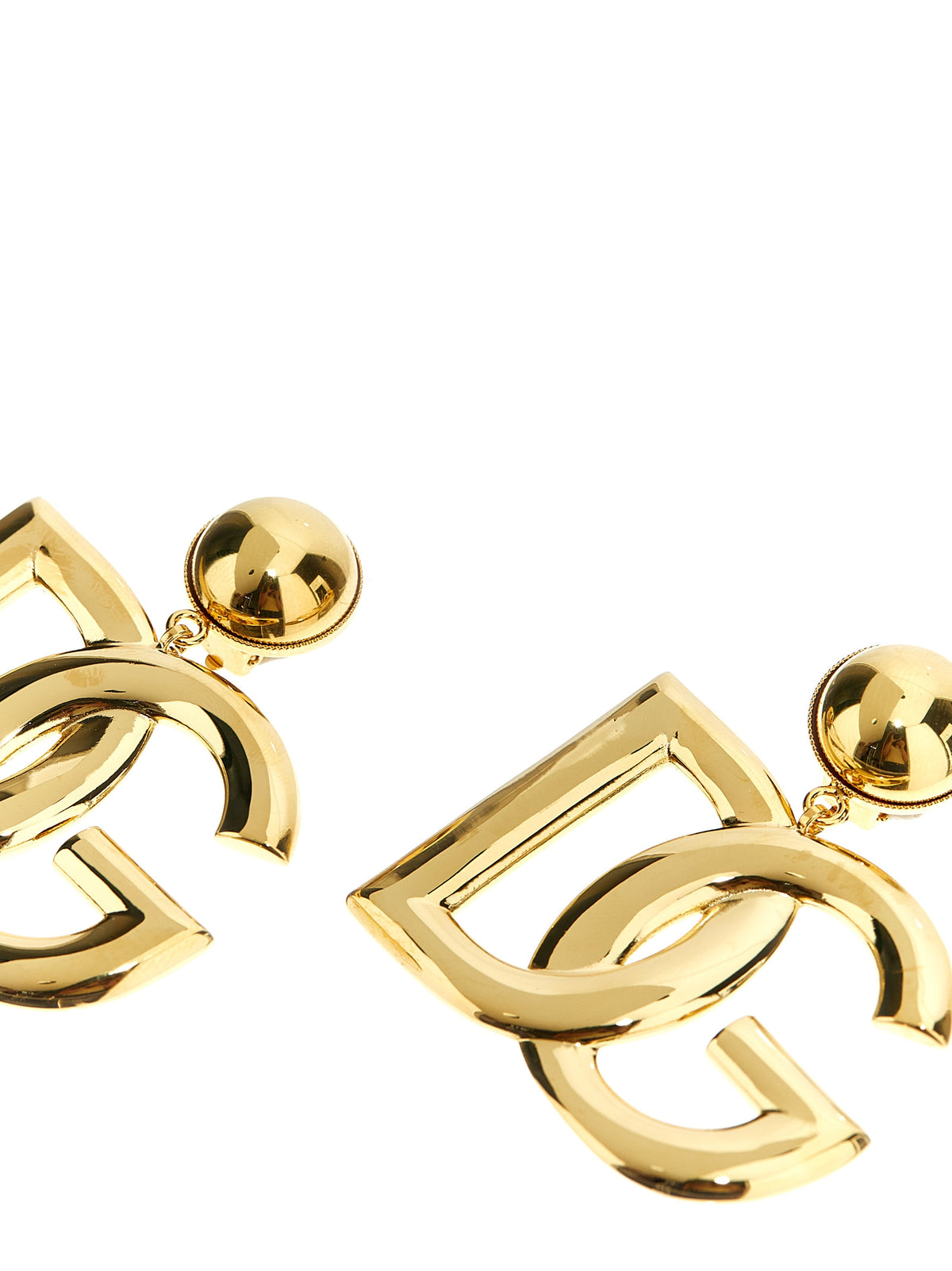 Dolce & Gabbana Women Crystal Logo Earrings DOLCE & GABBANA