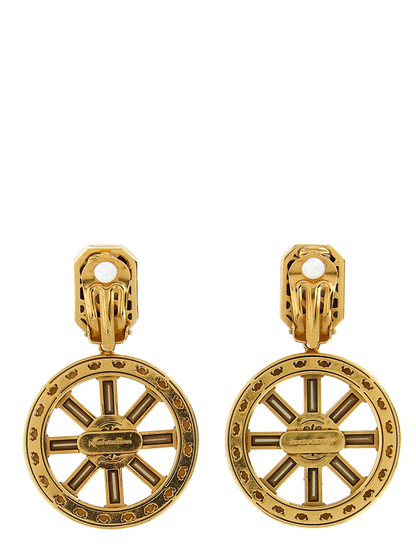 Dolce & Gabbana Women 'Ruota Carretto' Earrings DOLCE & GABBANA