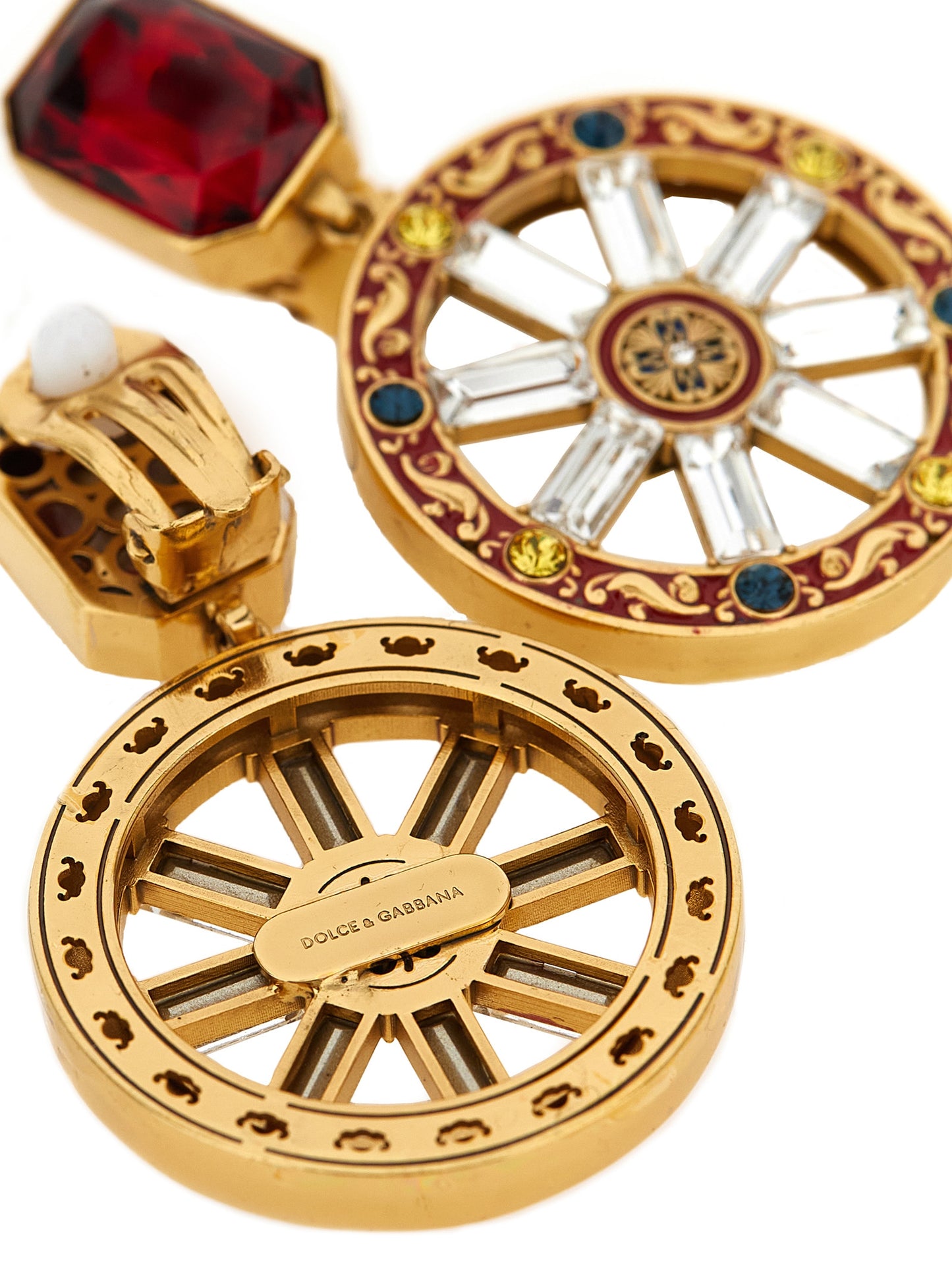 Dolce & Gabbana Women 'Ruota Carretto' Earrings DOLCE & GABBANA