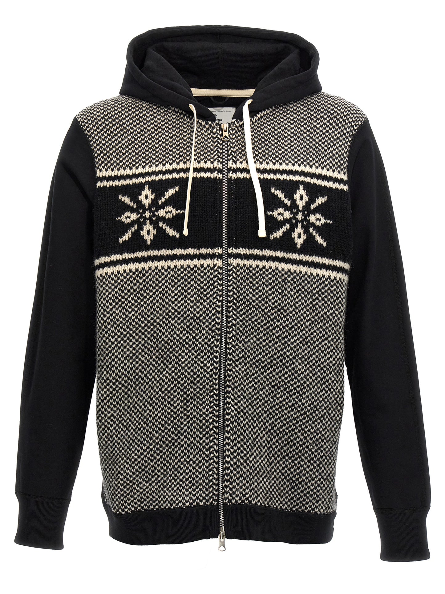 Junya Watanabe Men Jacquard Insert Hoodie JUNYA WATANABE