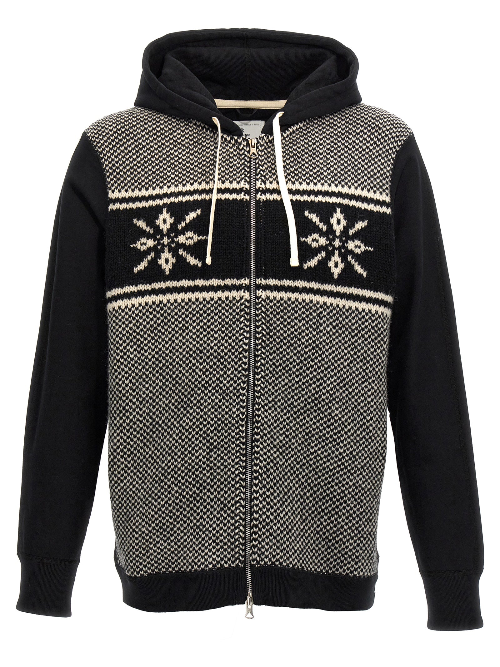 Junya Watanabe Men Jacquard Insert Hoodie JUNYA WATANABE