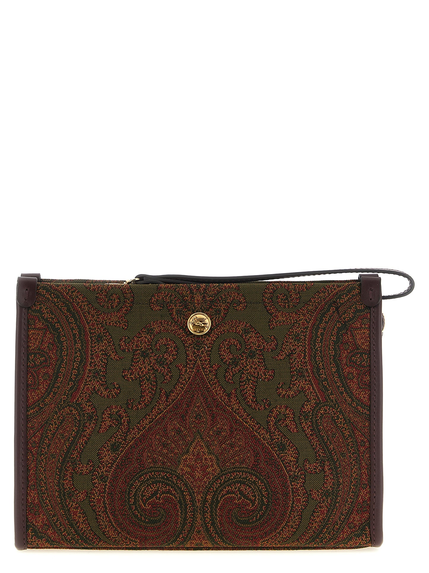 Etro Women Medium Jacquard Pouch ETRO