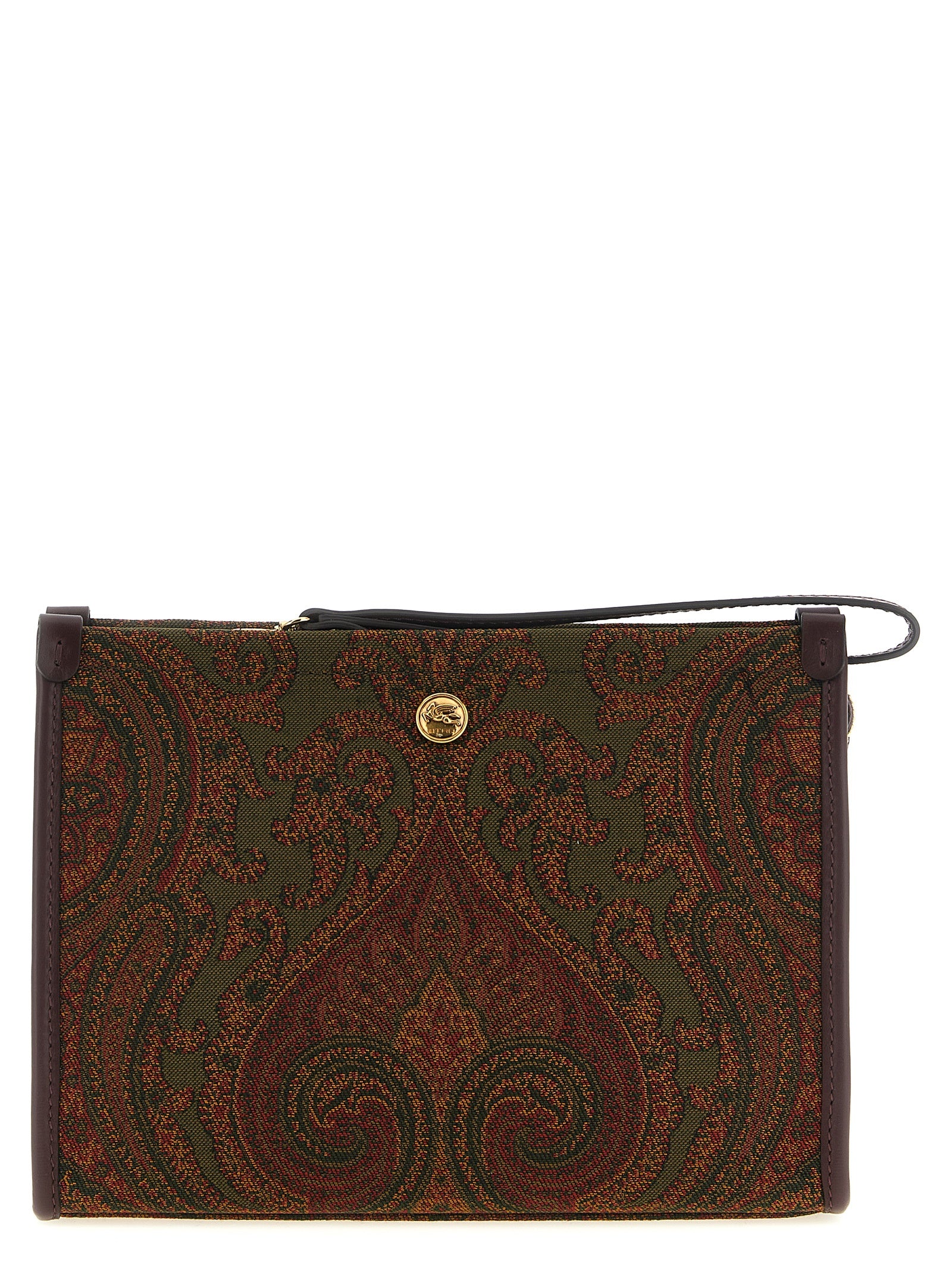 Etro Women Medium Jacquard Pouch ETRO