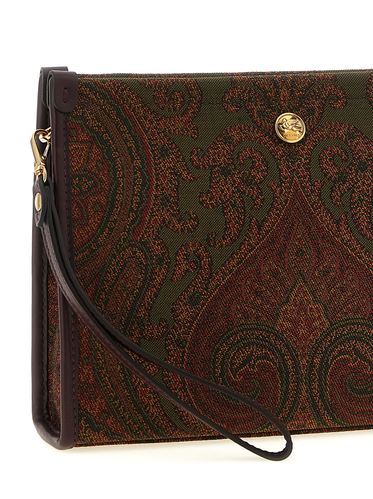 Etro Women Medium Jacquard Pouch ETRO