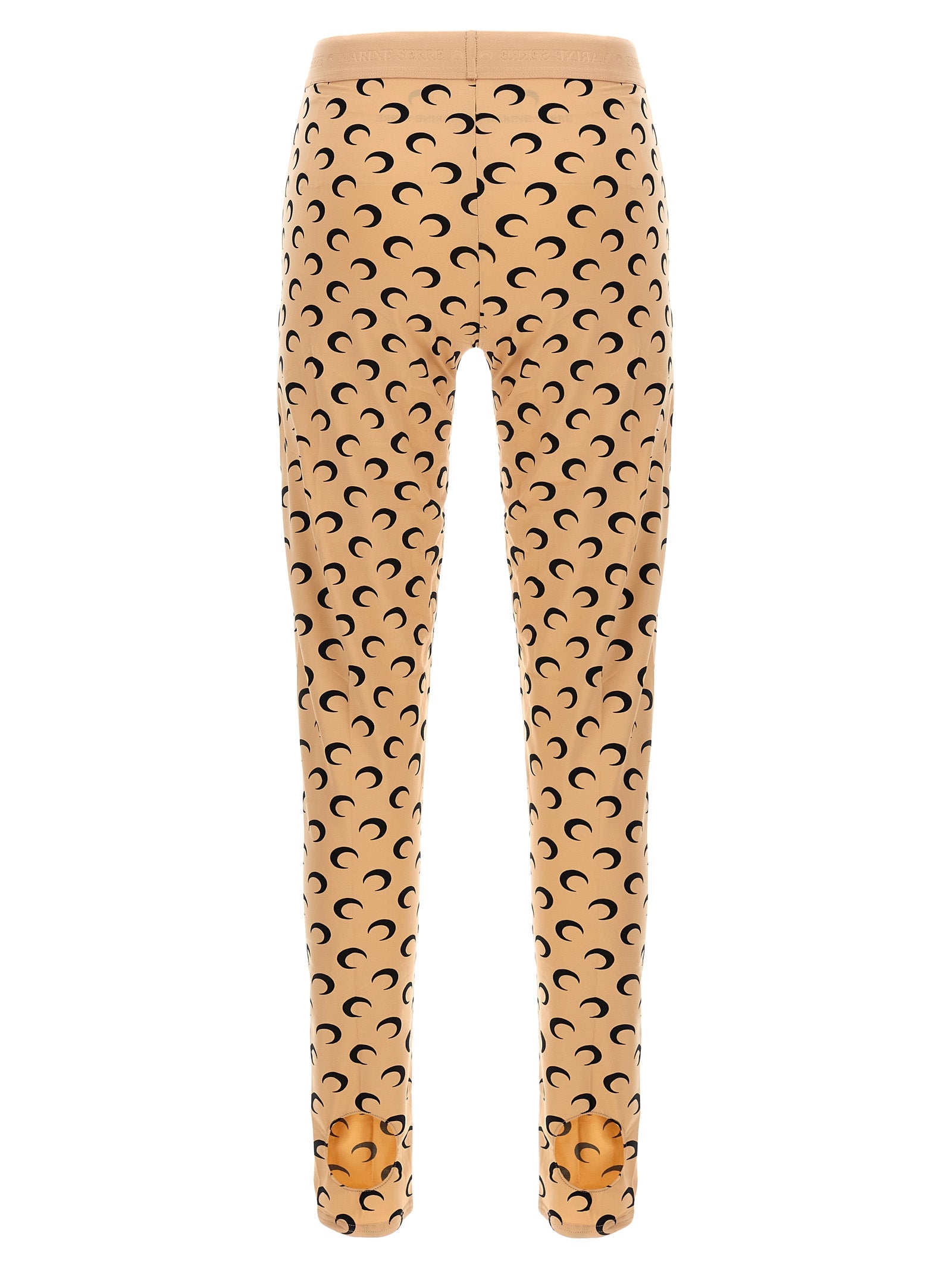 Marine Serre Women 'Moon Printed' Leggings MARINE SERRE