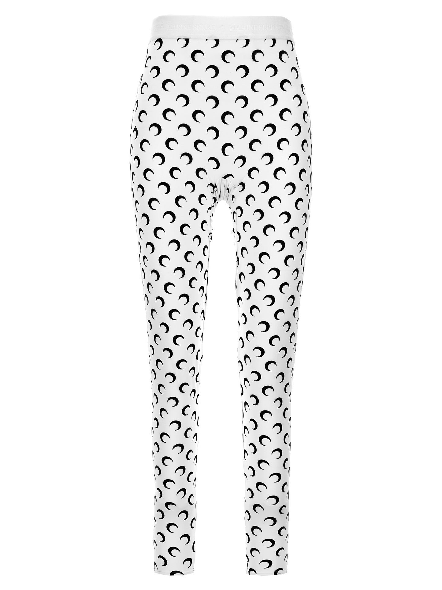 Marine Serre Women 'Moon Printed Jersey' Leggings MARINE SERRE