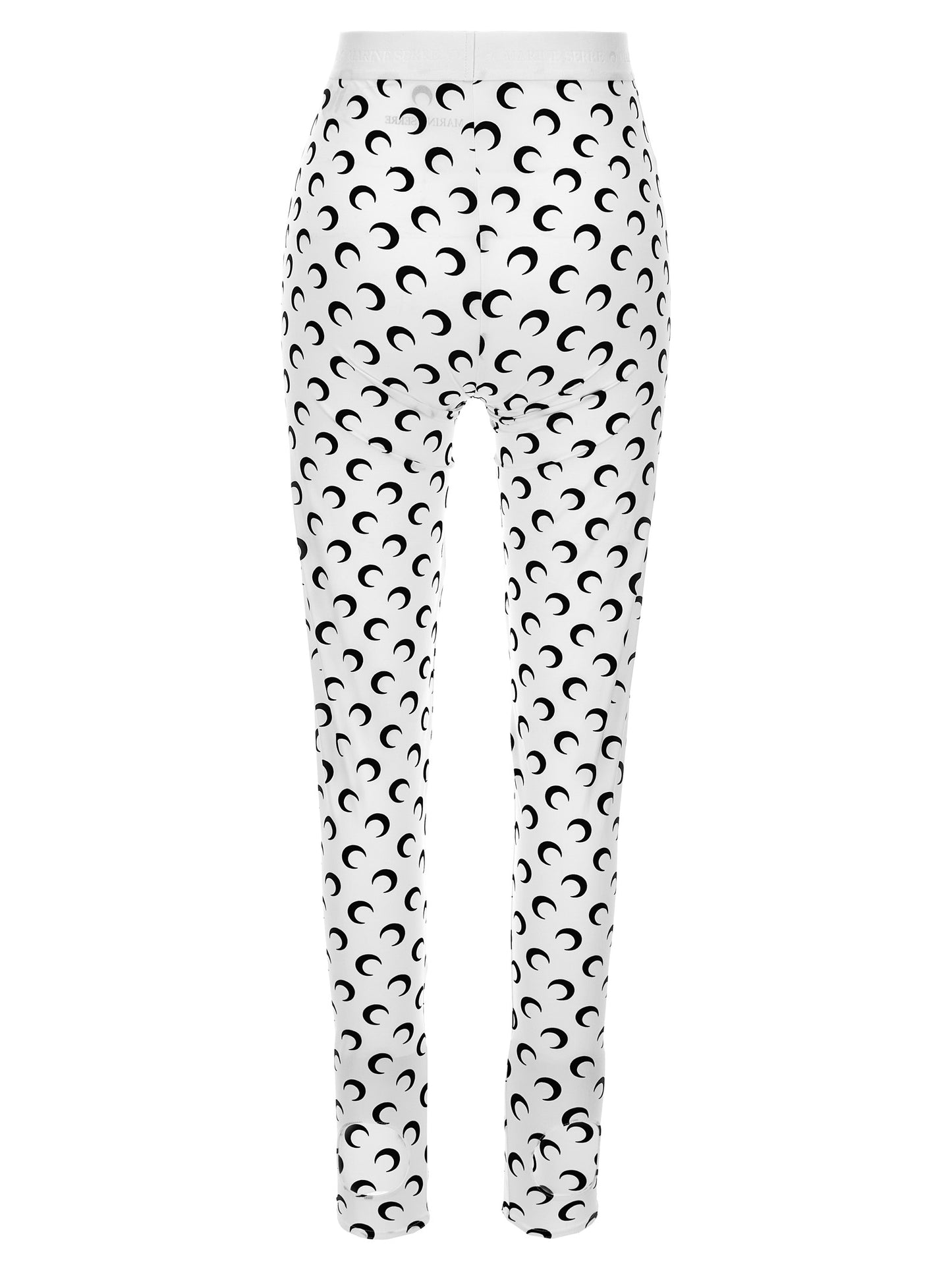 Marine Serre Women 'Moon Printed Jersey' Leggings MARINE SERRE