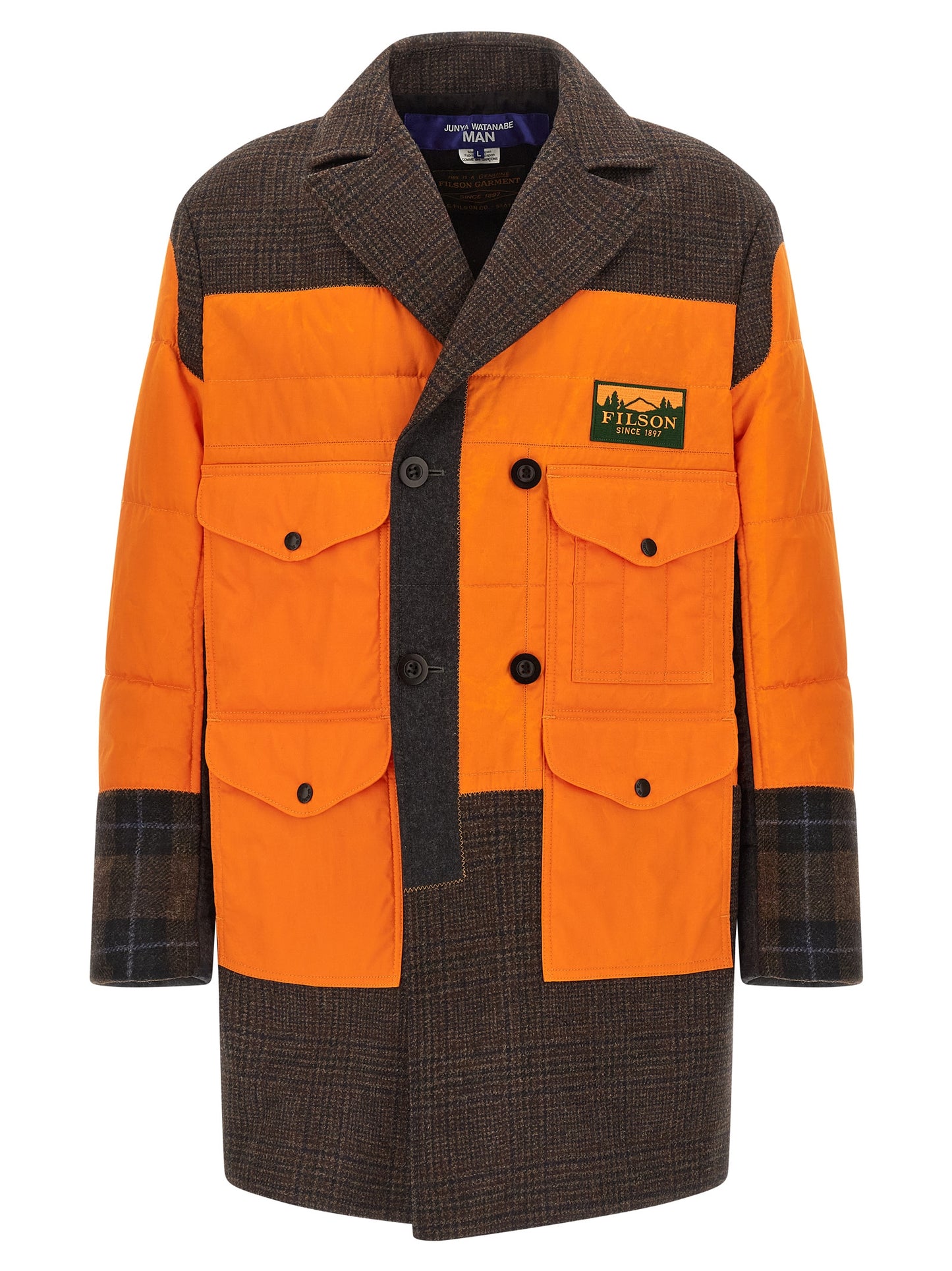 Junya Watanabe Men Filson X Junya Watanabe Patchwork Coat JUNYA WATANABE