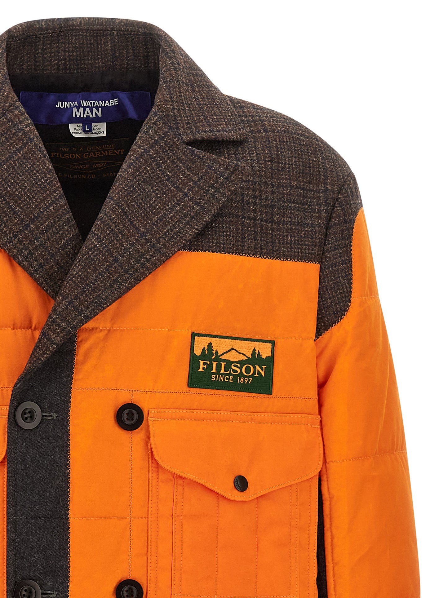 Junya Watanabe Men Filson X Junya Watanabe Patchwork Coat JUNYA WATANABE
