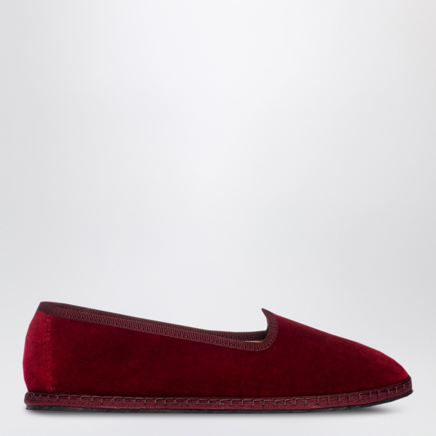 Vibi Venezia Friulane In Burgundy Velvet Women ViBi VENEZiA