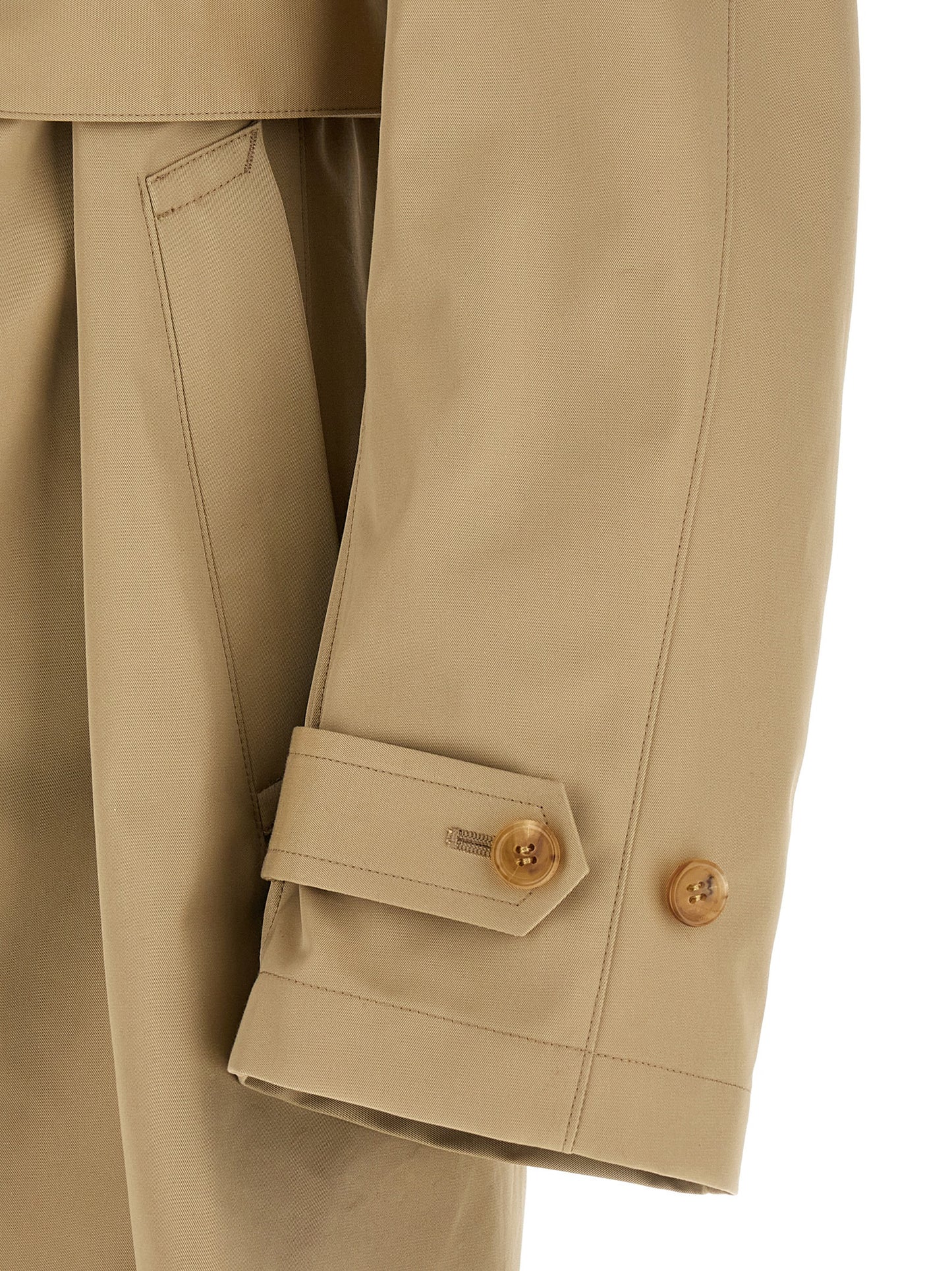 Junya Watanabe Men Denim Insert Trench Coat JUNYA WATANABE
