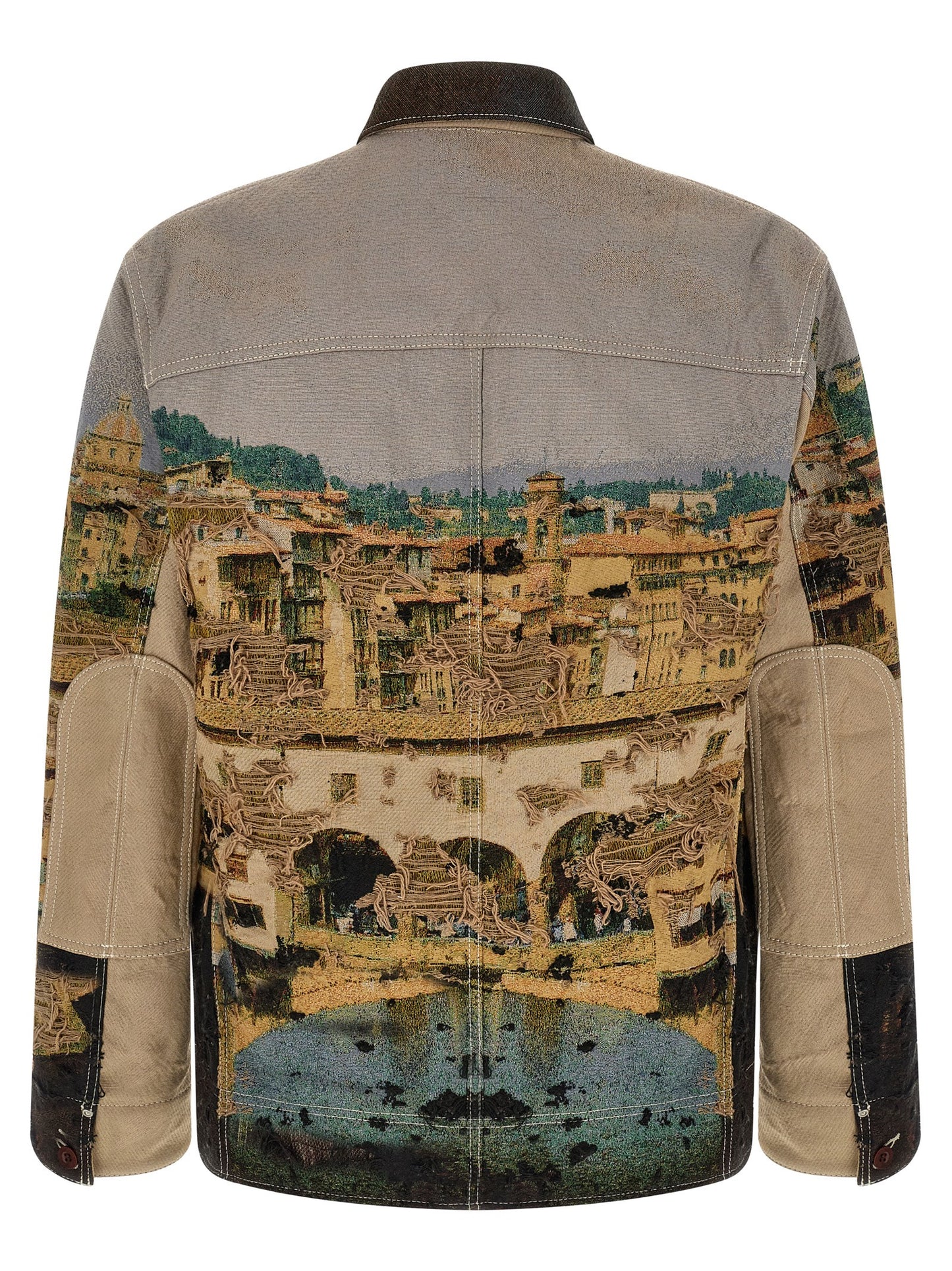 Junya Watanabe Men Jacquard Square Jacket JUNYA WATANABE