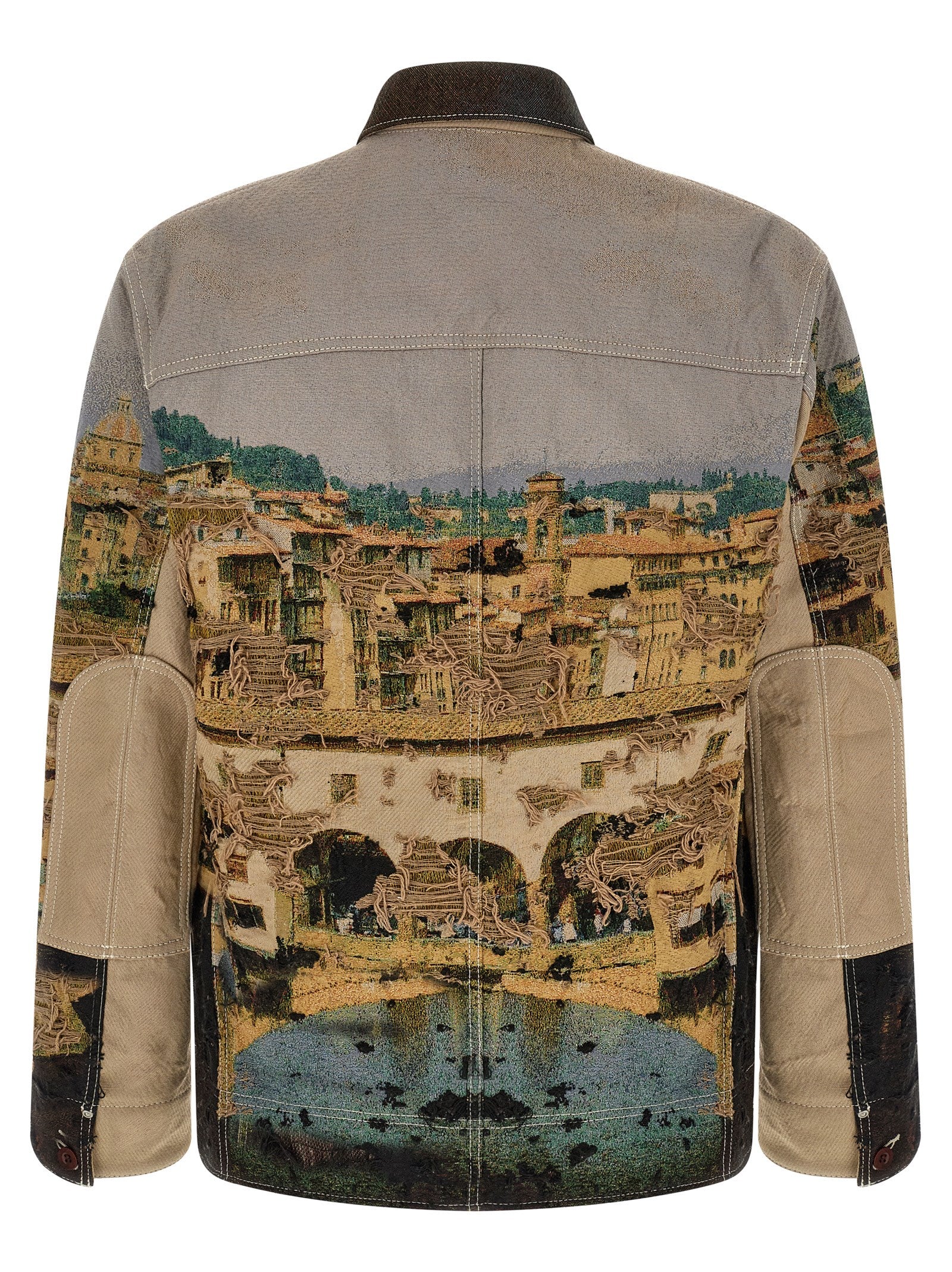 Junya Watanabe Men Jacquard Square Jacket JUNYA WATANABE
