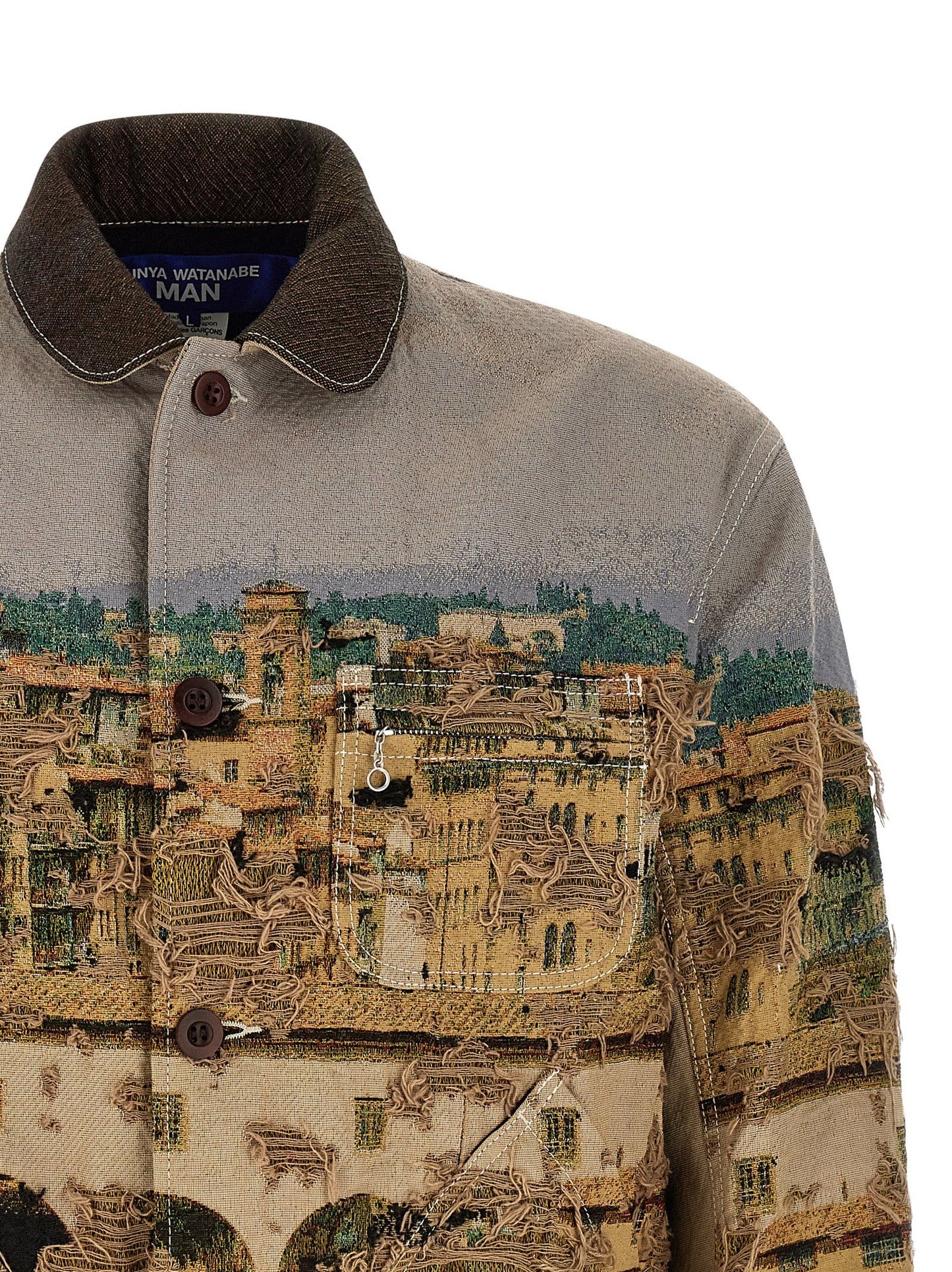 Junya Watanabe Men Jacquard Square Jacket JUNYA WATANABE
