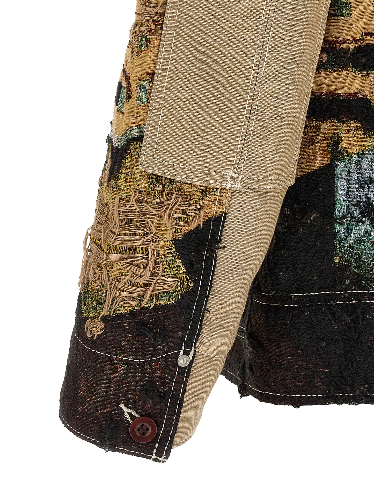 Junya Watanabe Men Jacquard Square Jacket JUNYA WATANABE