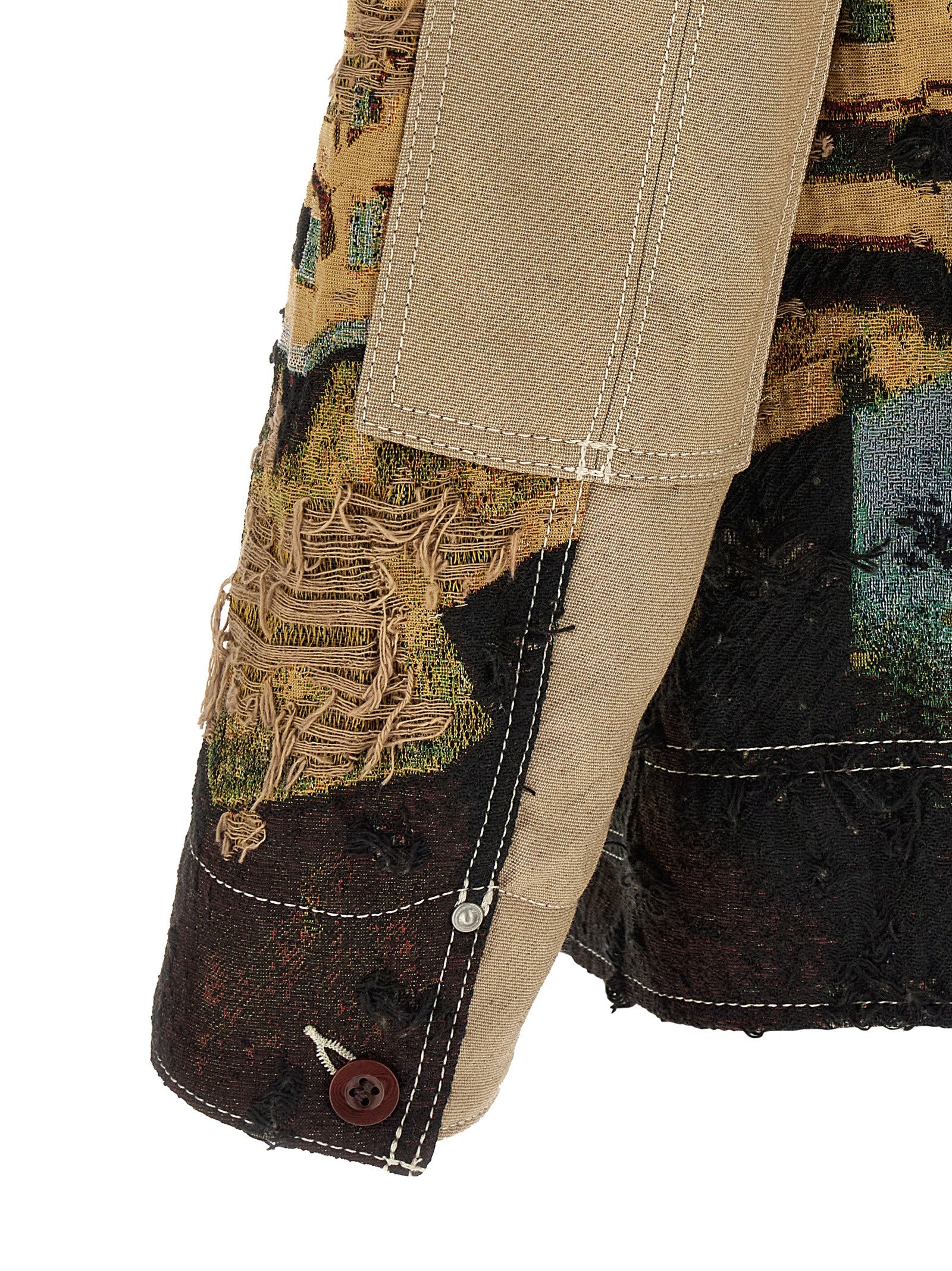 Junya Watanabe Men Jacquard Square Jacket JUNYA WATANABE
