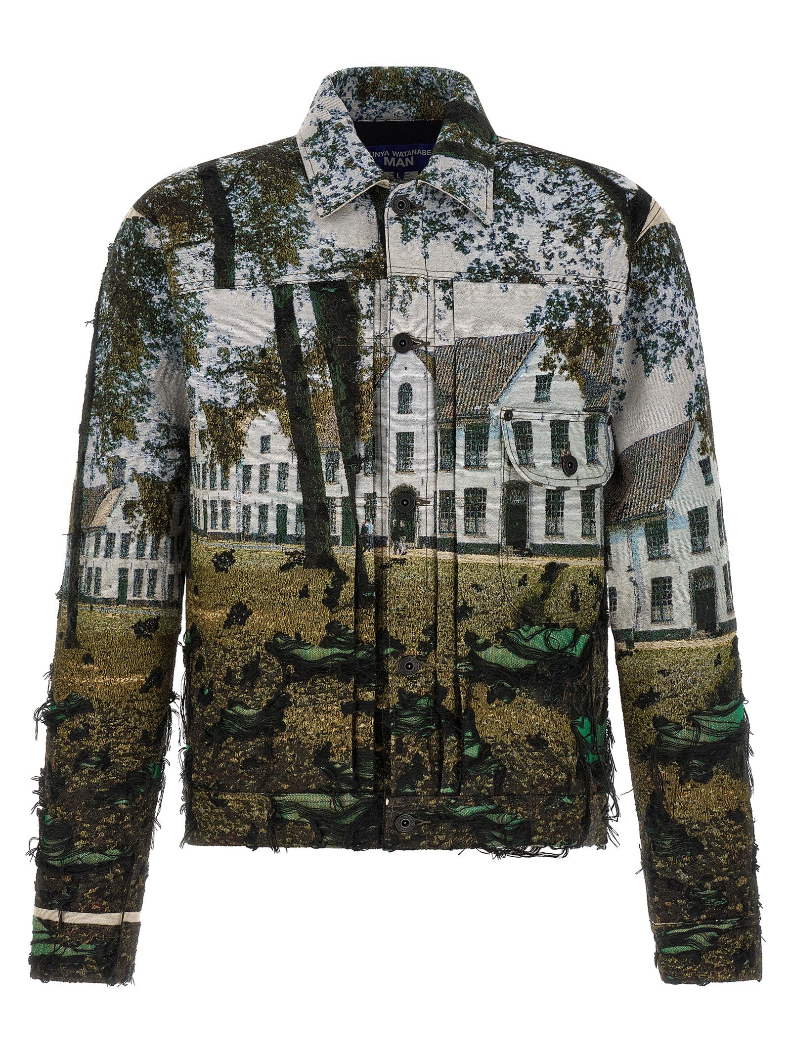 Junya Watanabe Men Jacquard Square Jacket JUNYA WATANABE
