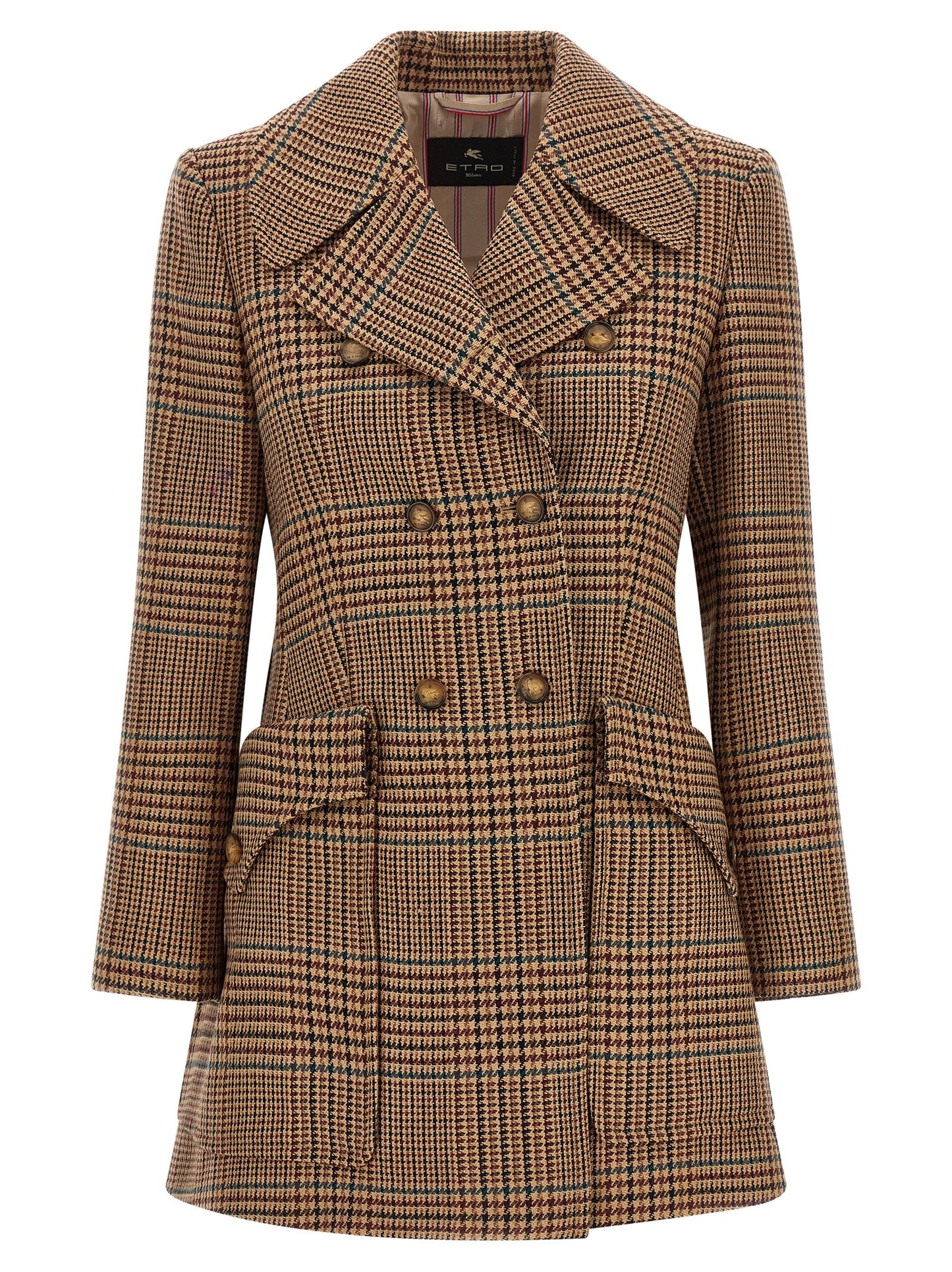 Etro Women Prince Of Wales Coat ETRO
