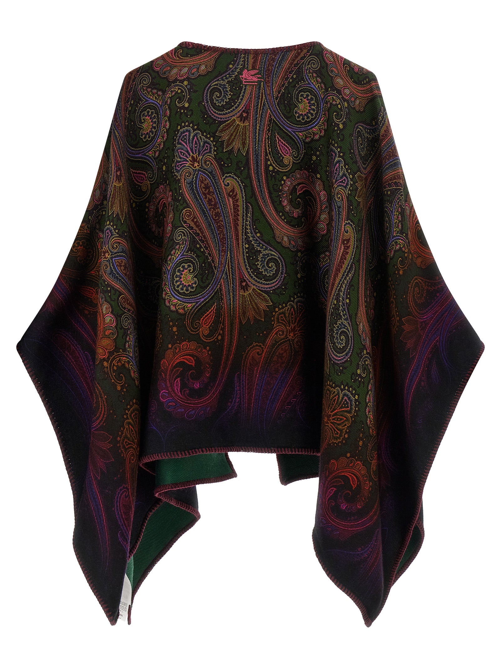 Etro Women Reversible Paisley Dégradé Cape ETRO