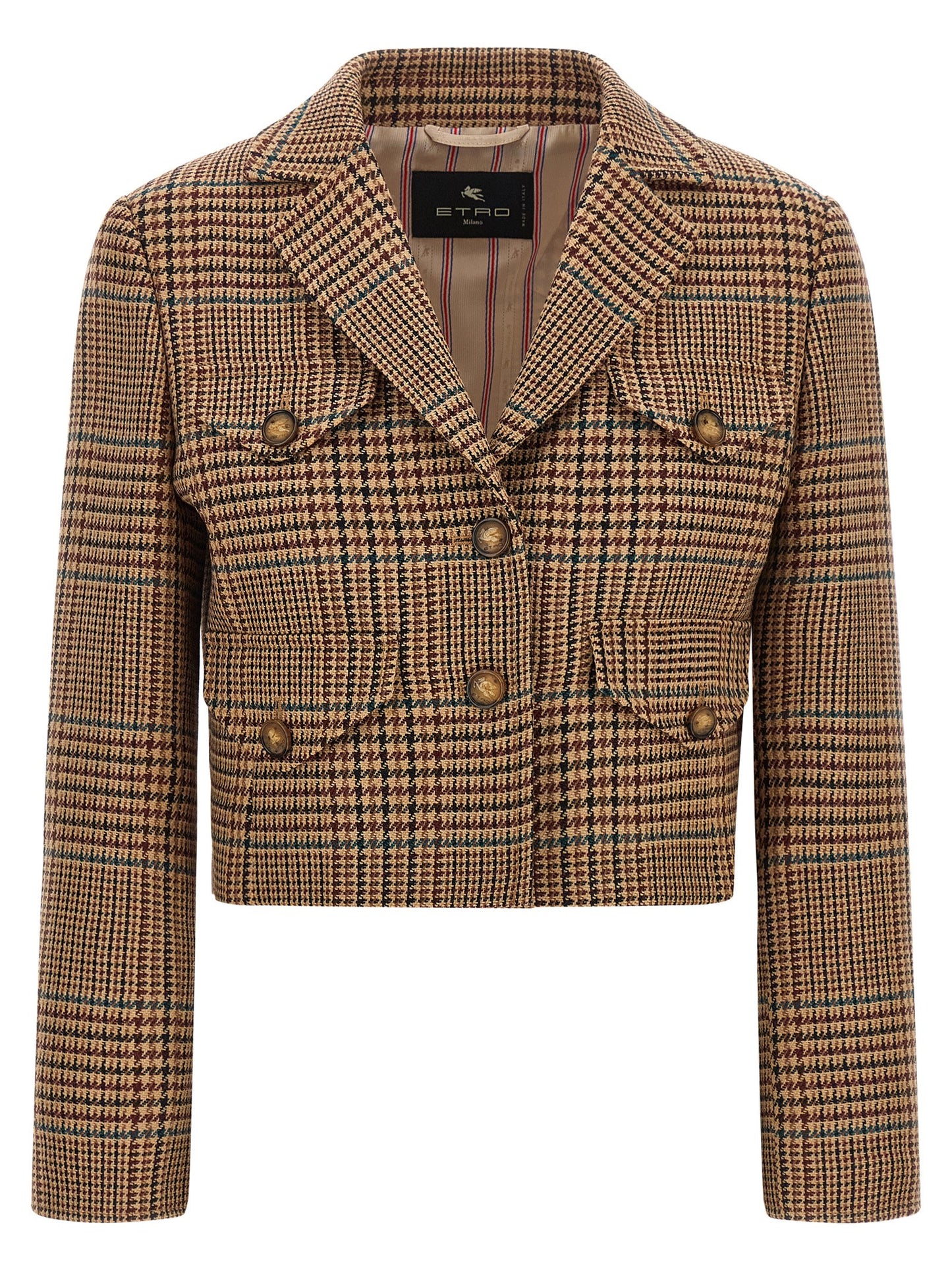 Etro Women Prince Of Wales Blazer ETRO