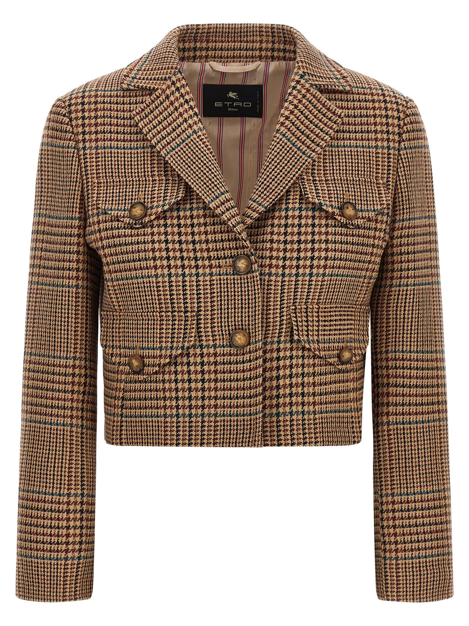 Etro Women Prince Of Wales Blazer ETRO
