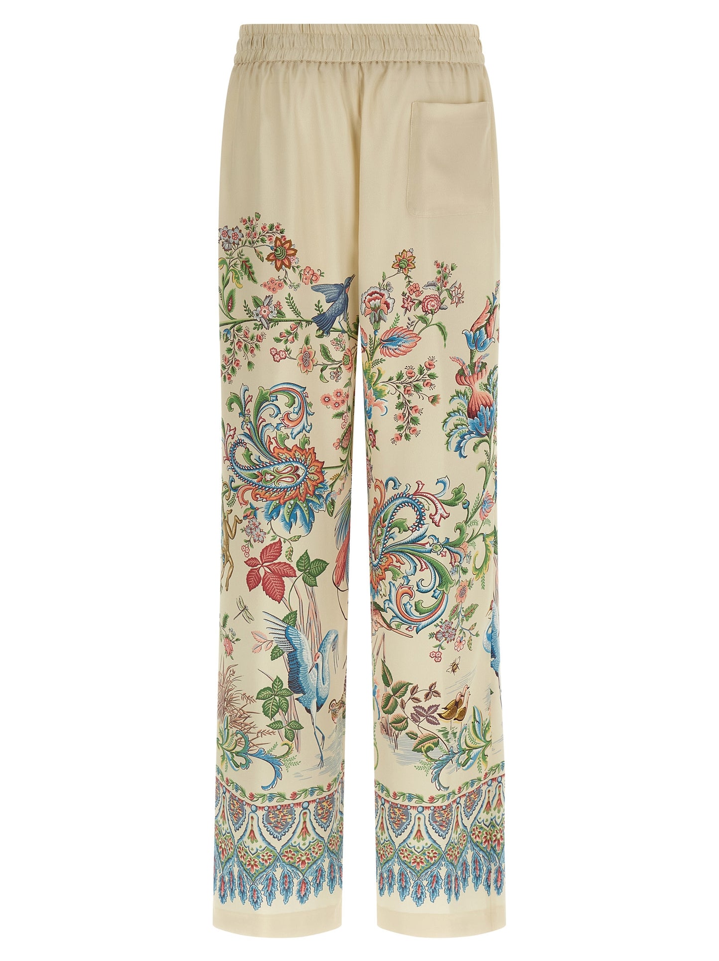 Etro Women Flora And Fauna Printed Trousers ETRO