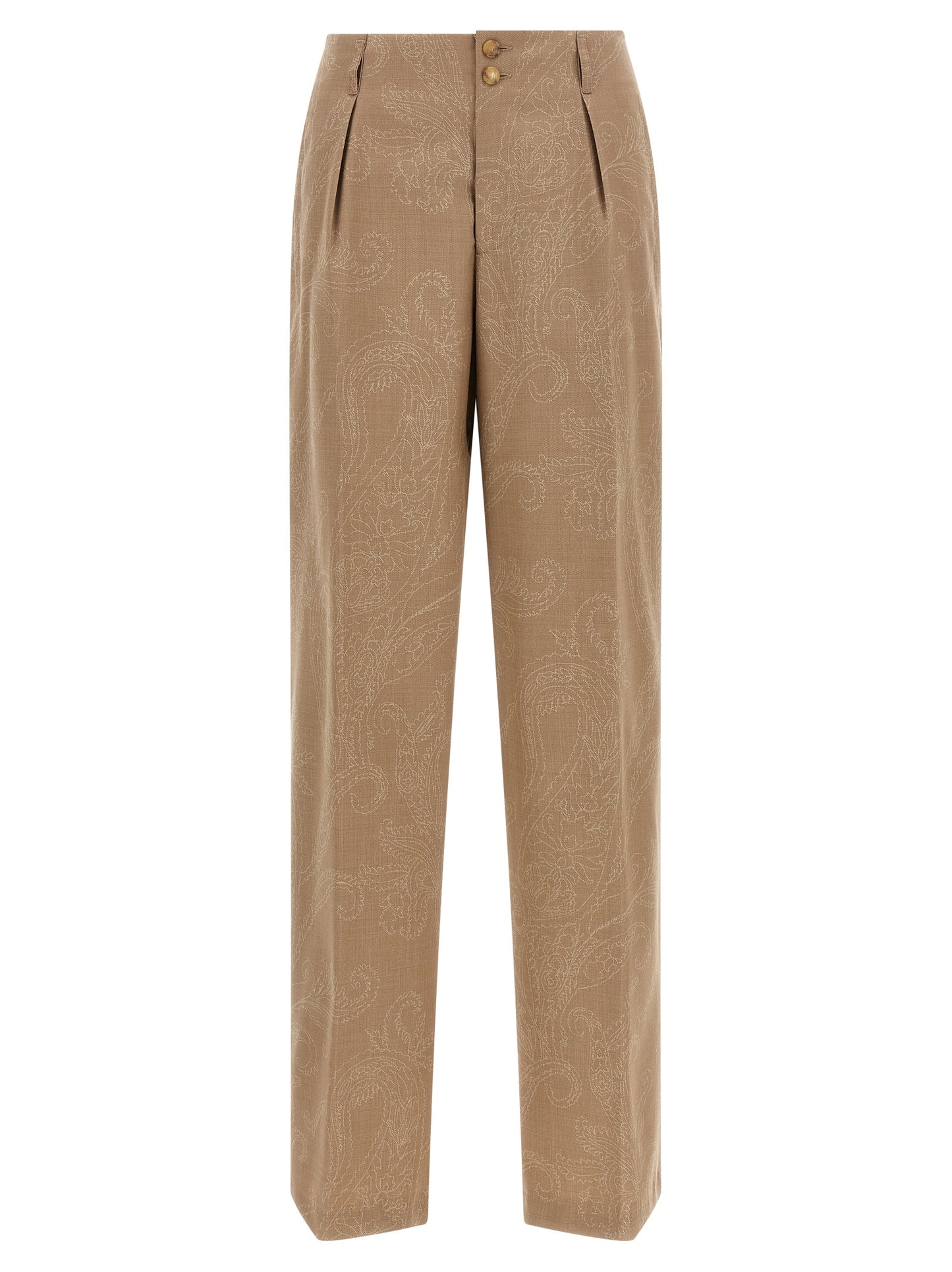 Etro Women Paisley Jacquard Pants ETRO