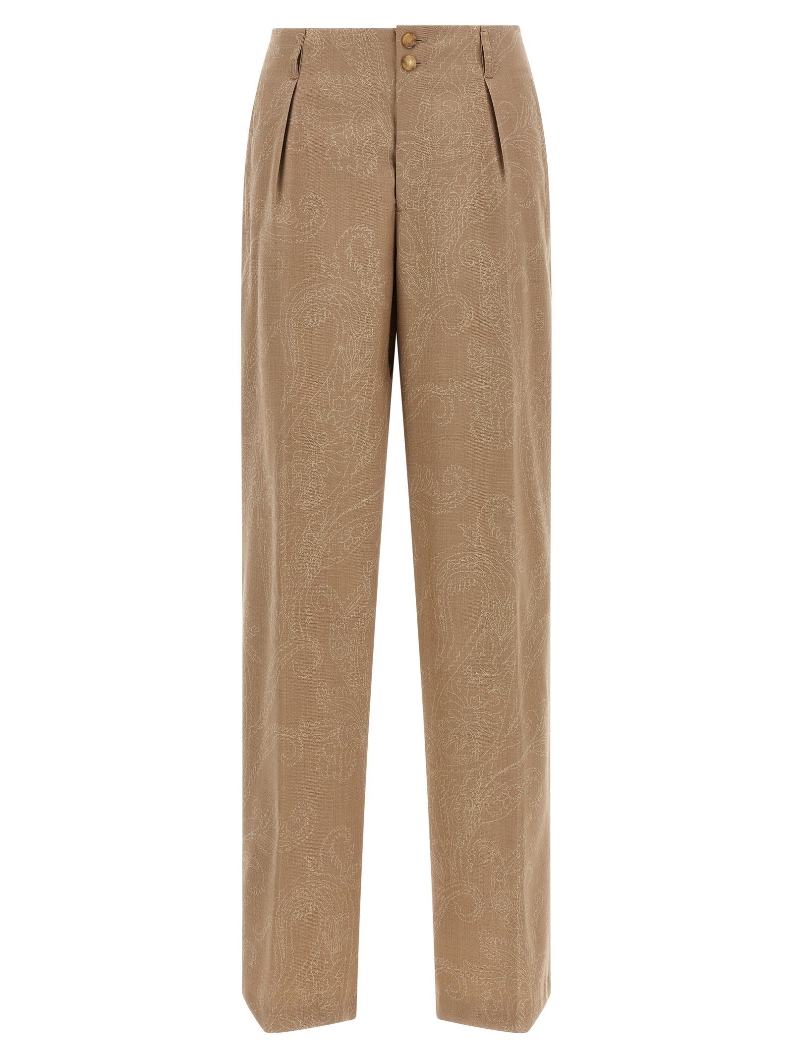 Etro Women Paisley Jacquard Pants ETRO