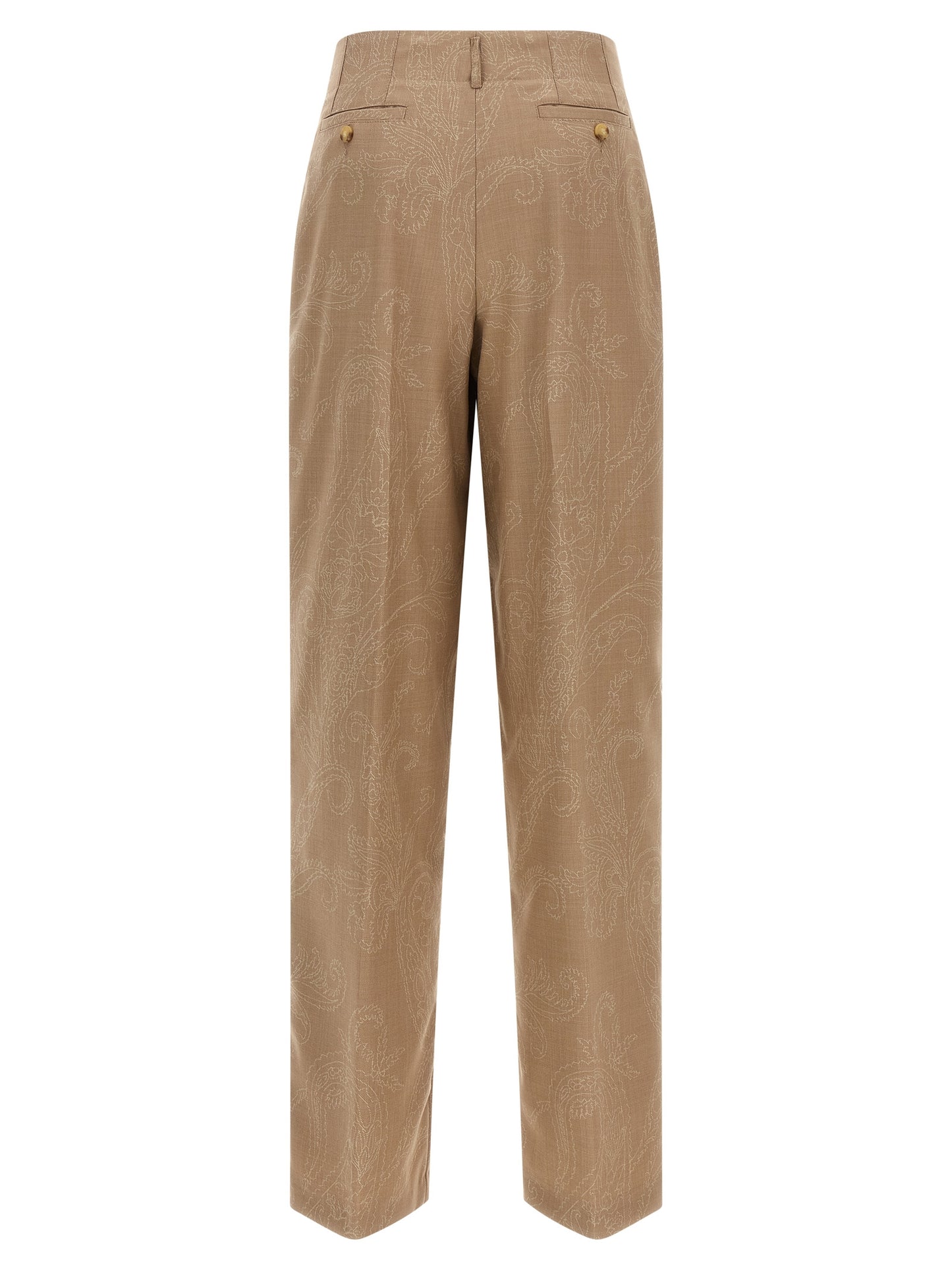 Etro Women Paisley Jacquard Pants ETRO