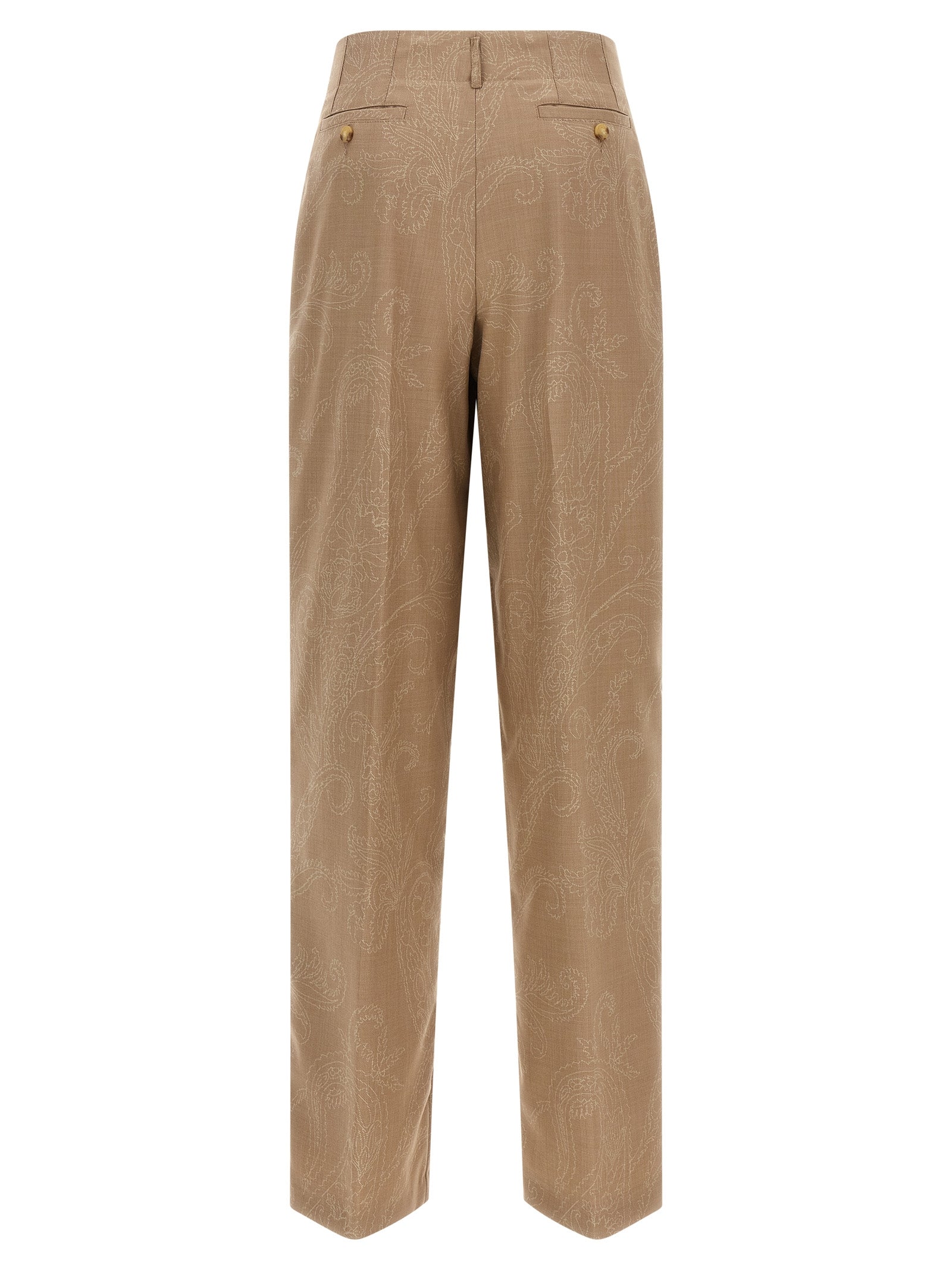 Etro Women Paisley Jacquard Pants ETRO
