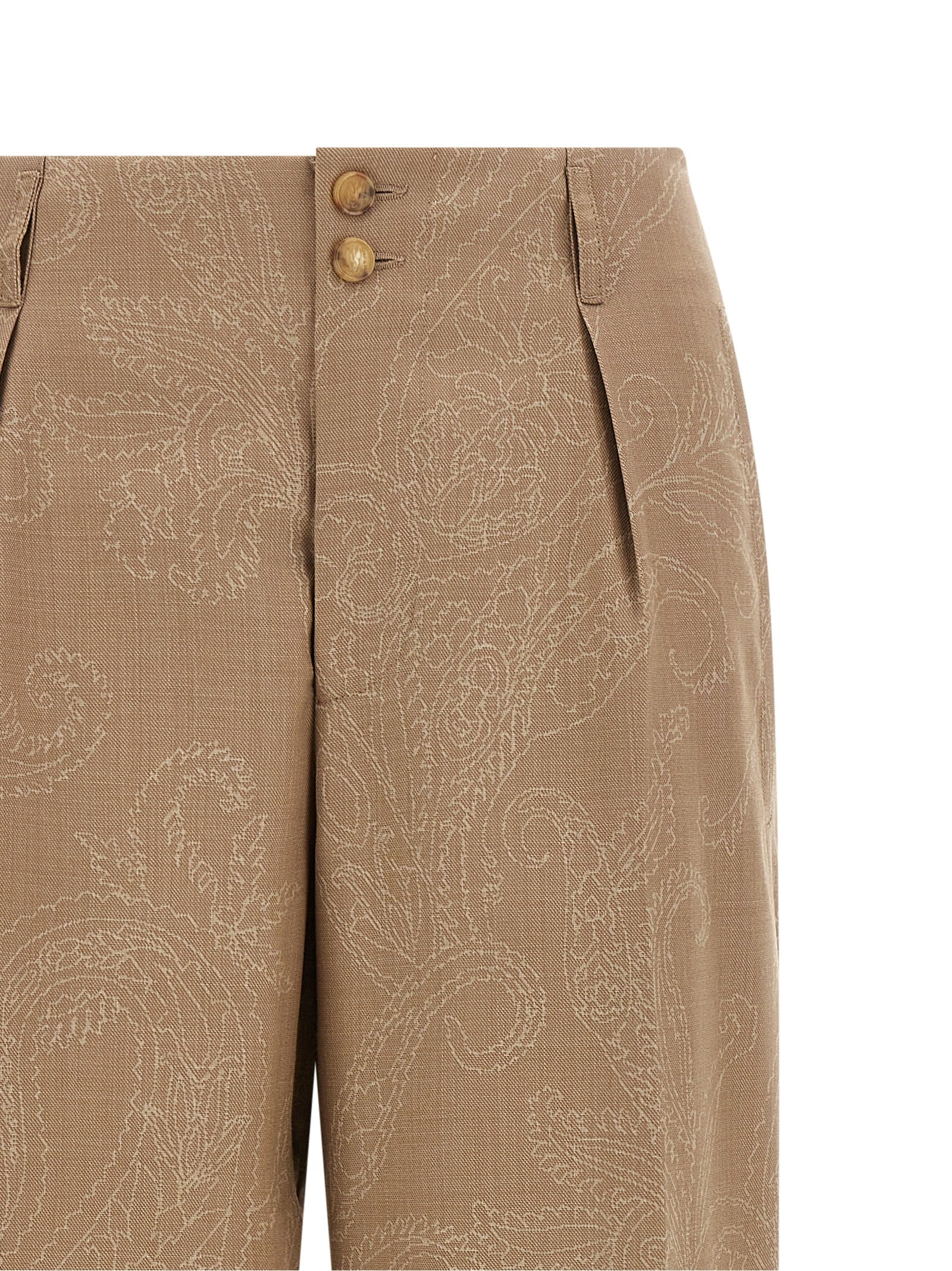 Etro Women Paisley Jacquard Pants ETRO