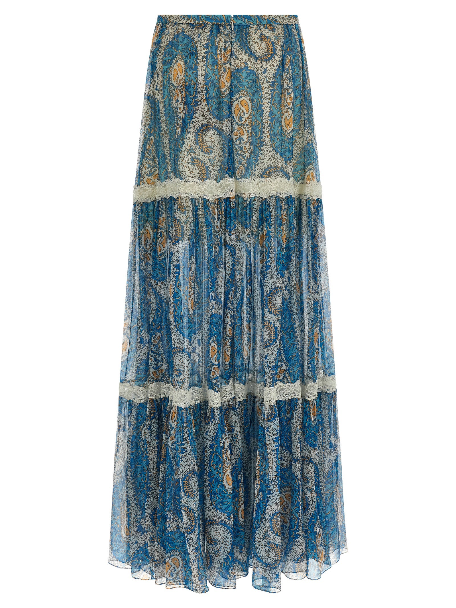 Etro Women Lace Insert Skirt ETRO