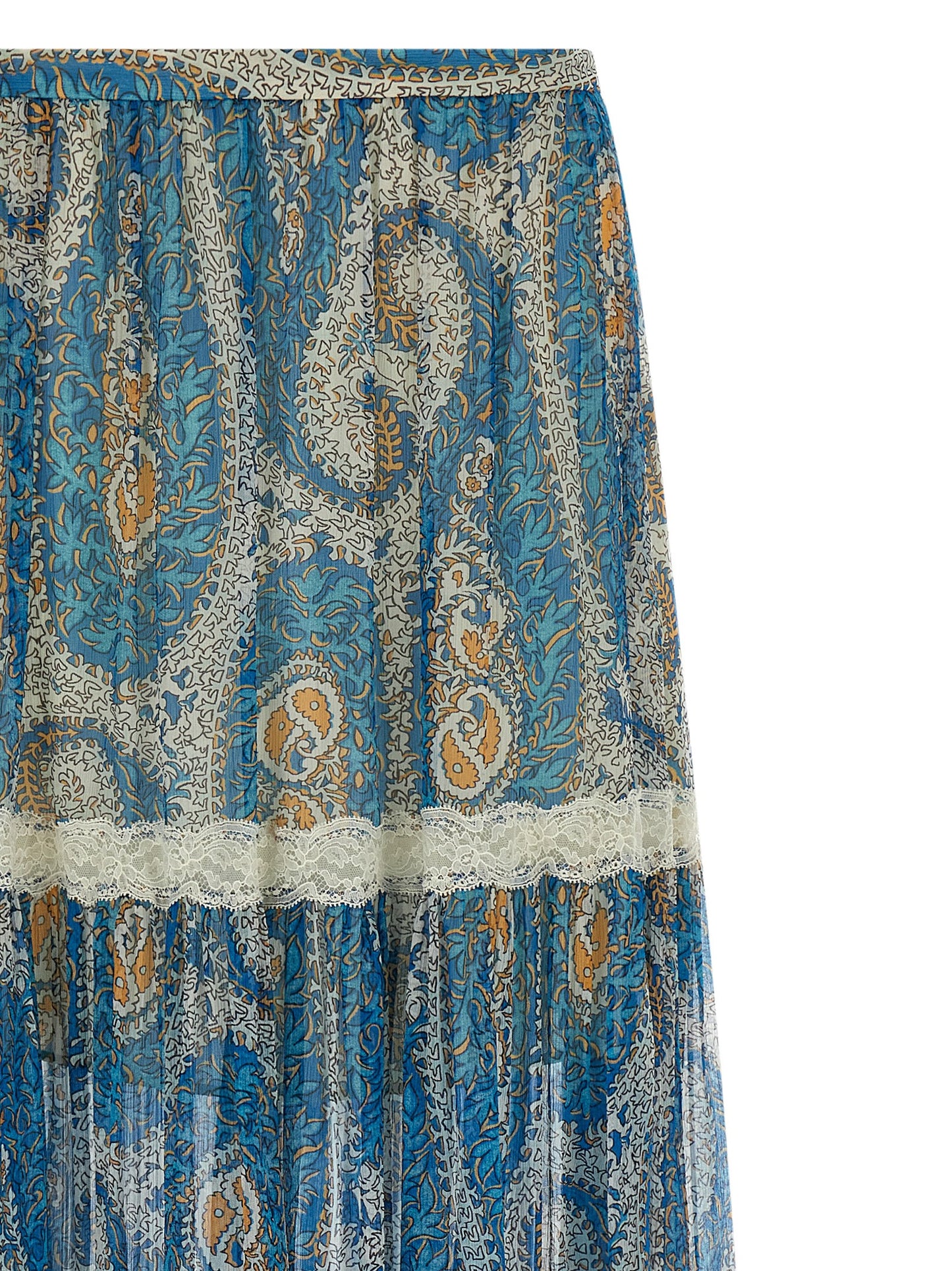 Etro Women Lace Insert Skirt ETRO