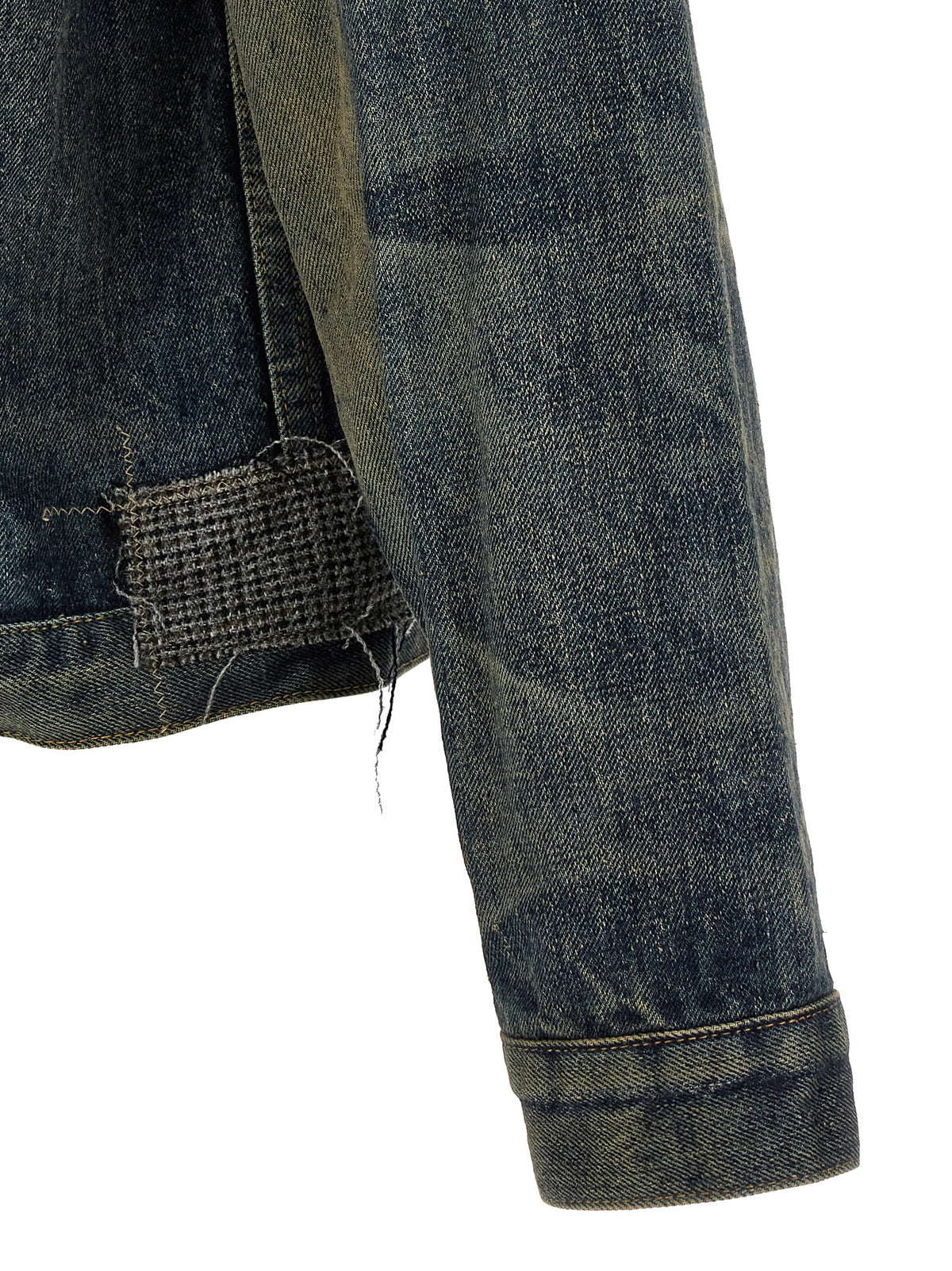 Junya Watanabe Men Patchwork Denim Jacket JUNYA WATANABE