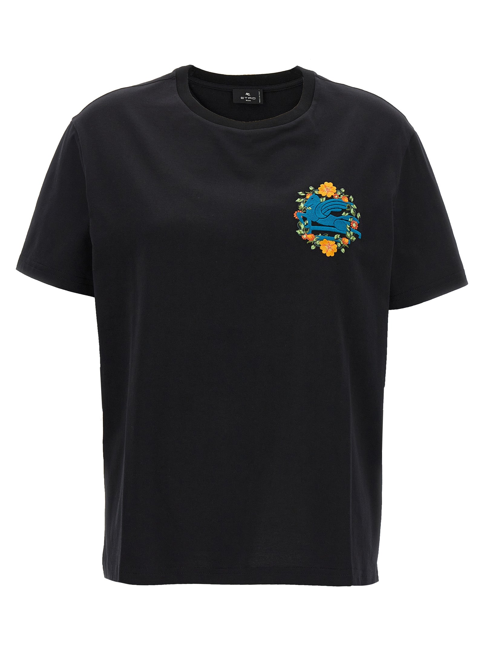 Etro Women Logo Embroidery T-Shirt ETRO