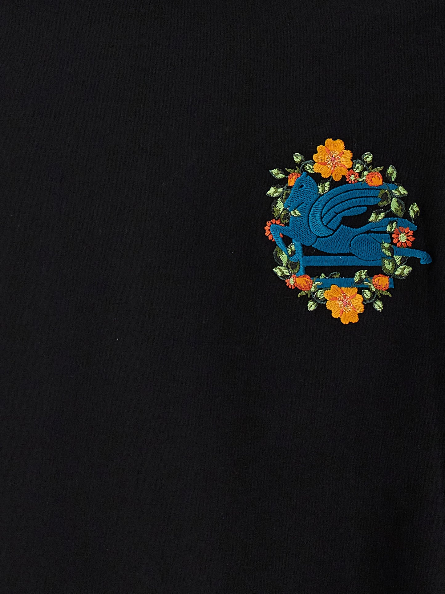 Etro Women Logo Embroidery T-Shirt ETRO